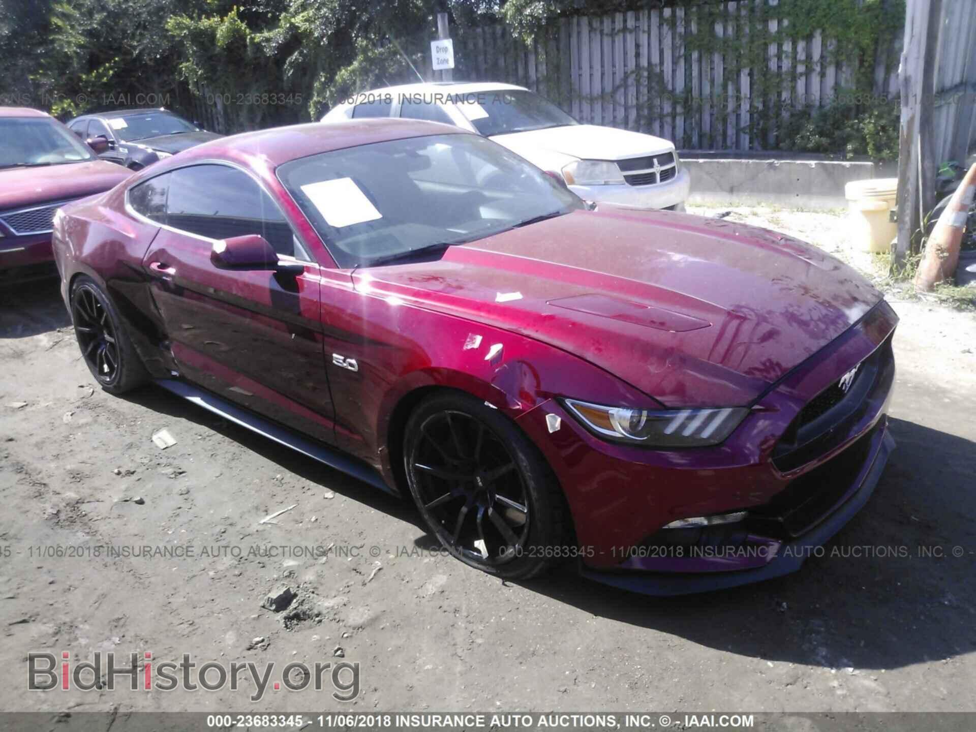 Фотография 1FA6P8CF4H5212781 - FORD MUSTANG 2017