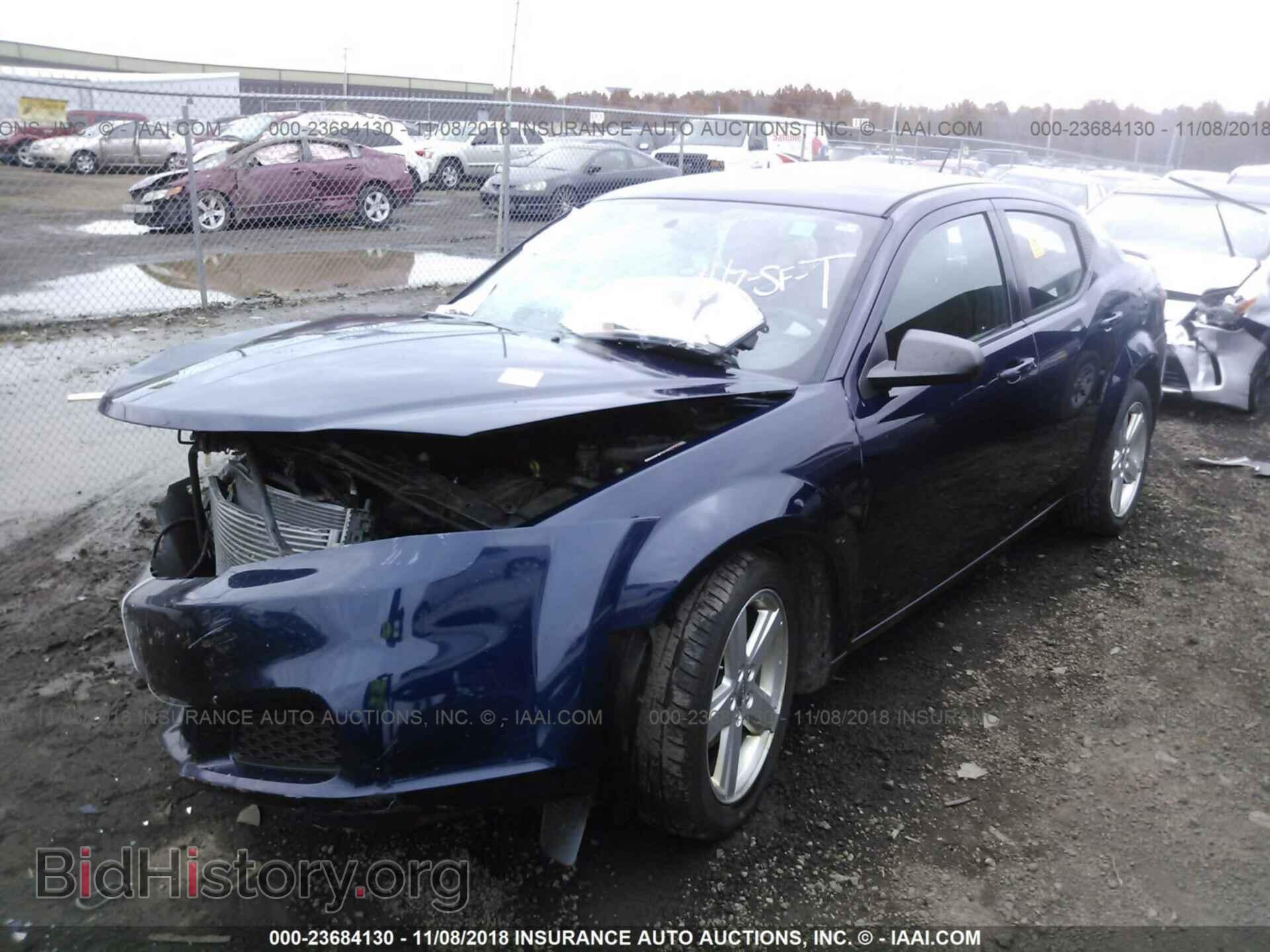 2013 Dodge Avenger - VIN: 1C3CDZAB6DN551617 - Фото 2