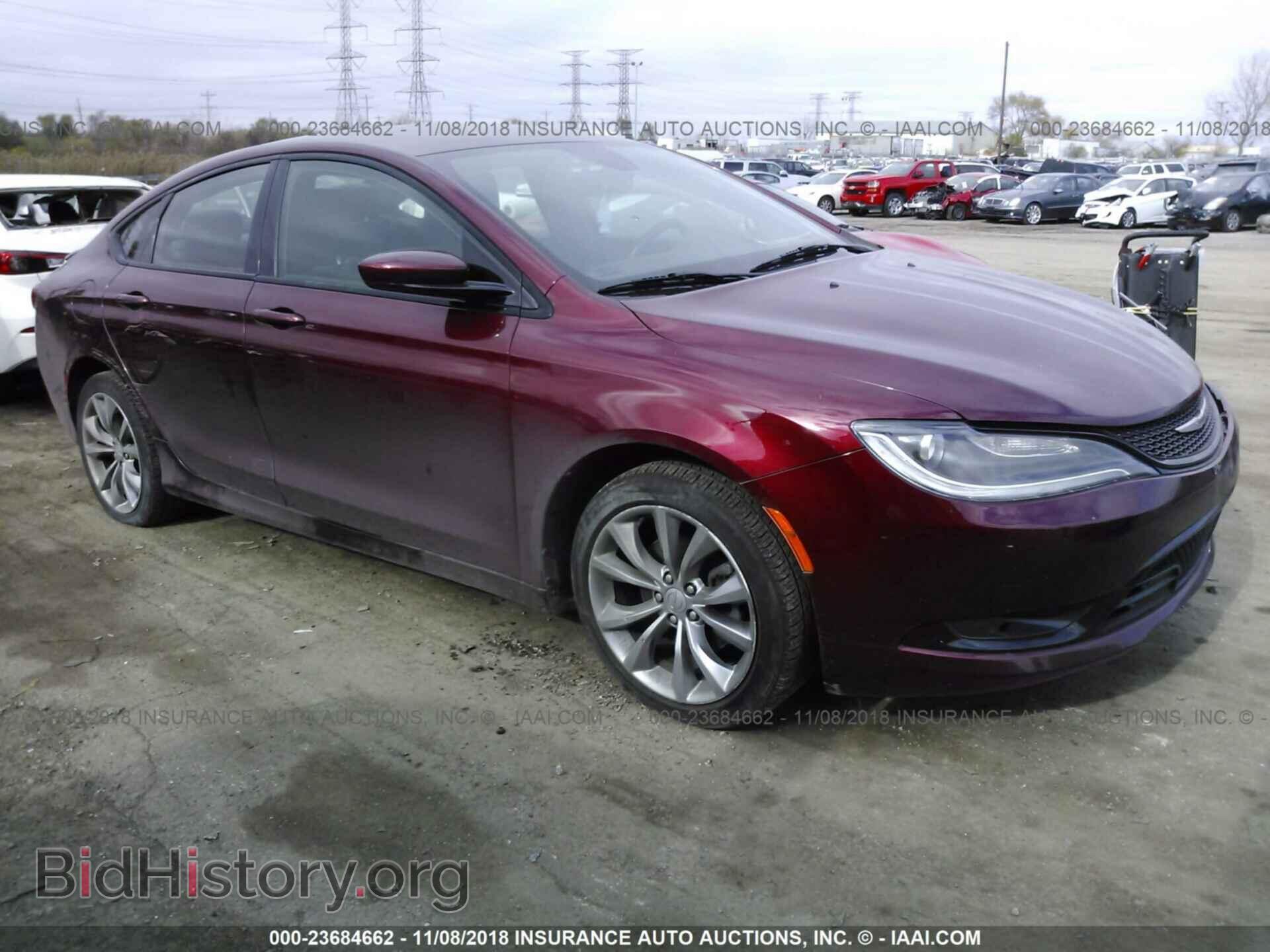 Photo 1C3CCCBB4FN566215 - CHRYSLER 200 2015