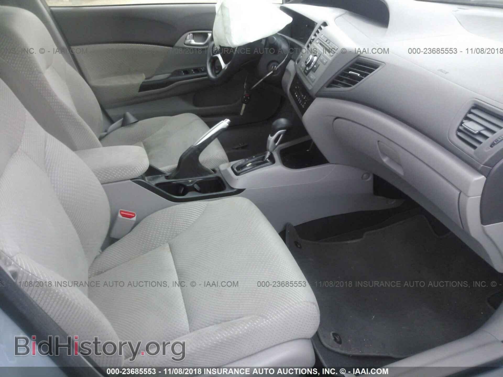 2012 Honda Civic - VIN: JHMFB4F26CS009426 - Photo 5