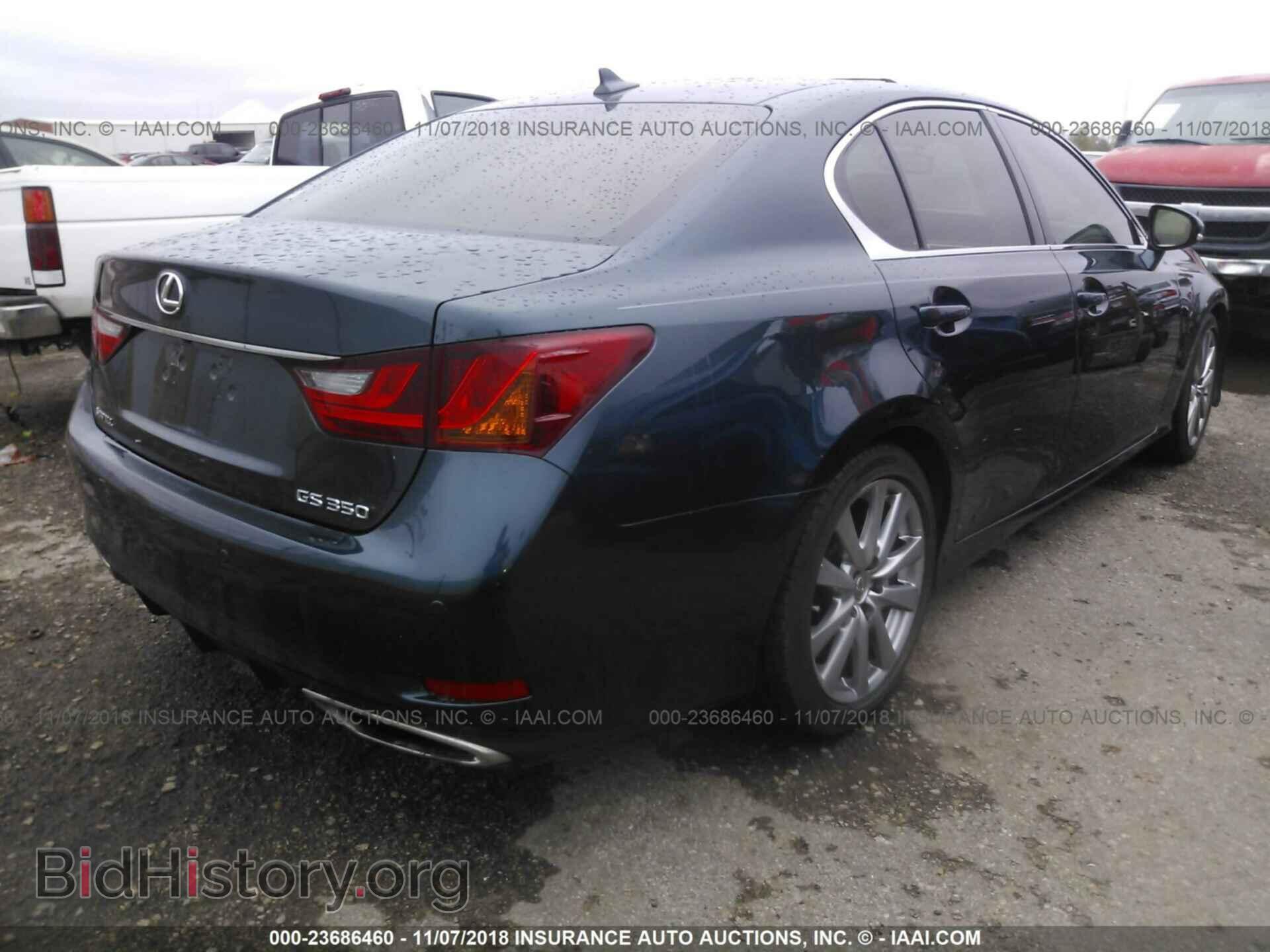 2013 Lexus Gs - VIN: JTHBE1BL9D5015515 - Фото 4
