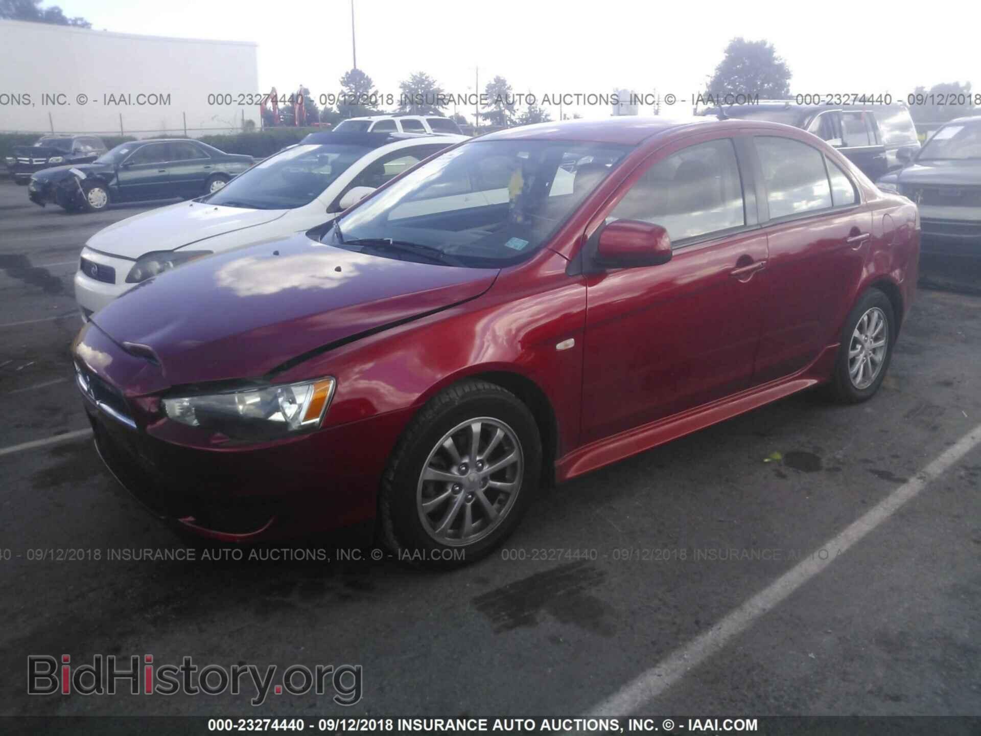 2014 MITSUBISHI LANCER - VIN: JA32U2FU5EU011528 - Фото 2