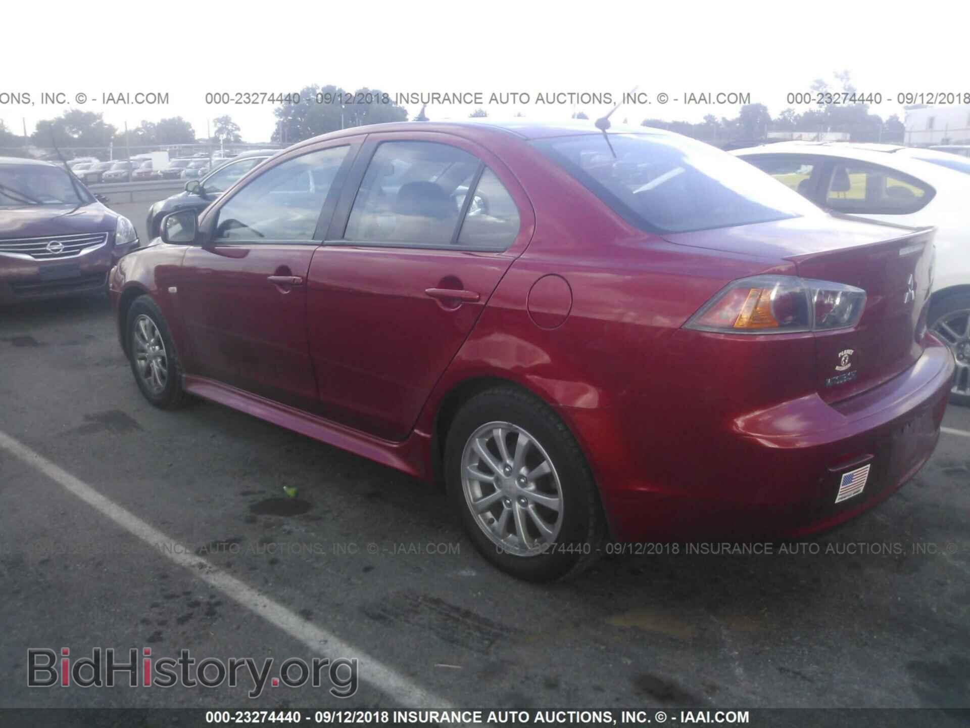 2014 MITSUBISHI LANCER - VIN: JA32U2FU5EU011528 - Фото 3