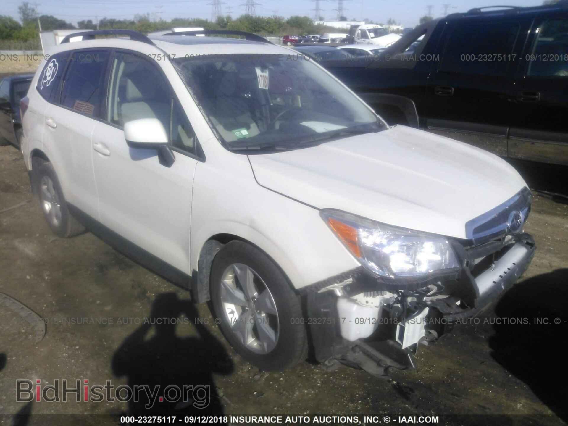 Photo JF2SJADC8FH425493 - SUBARU FORESTER 2015