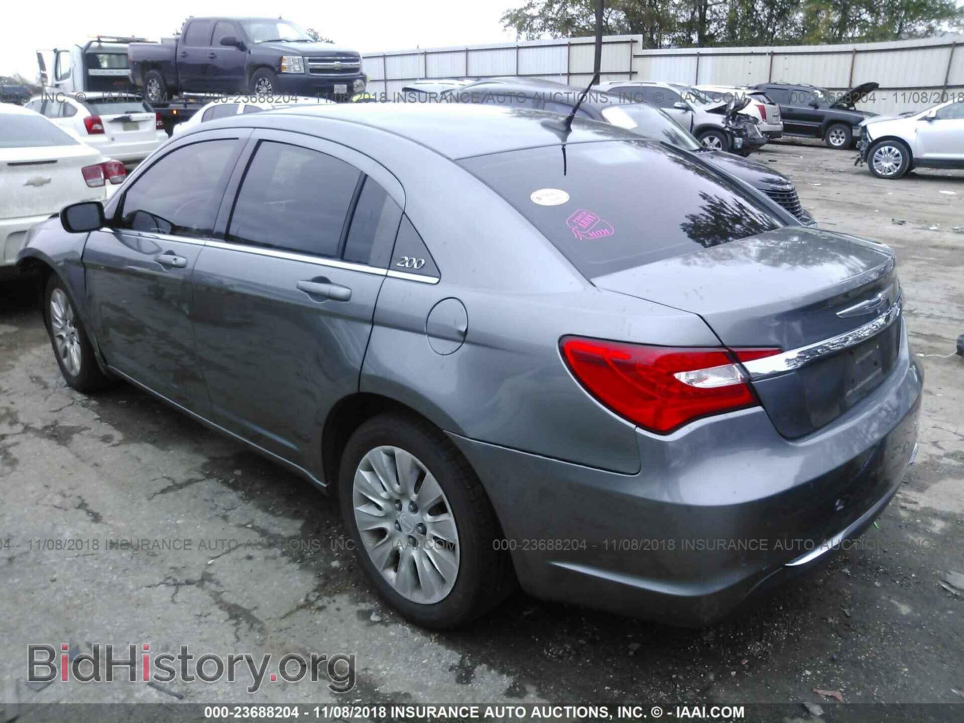 2012 Chrysler 200 - VIN: 1C3CCBAB4CN134814 - Photo 3