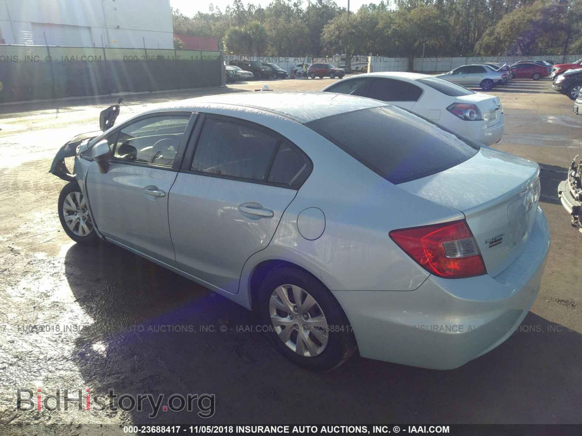 2012 Honda Civic - VIN: 19XFB2F53CE077346 - Фото 3