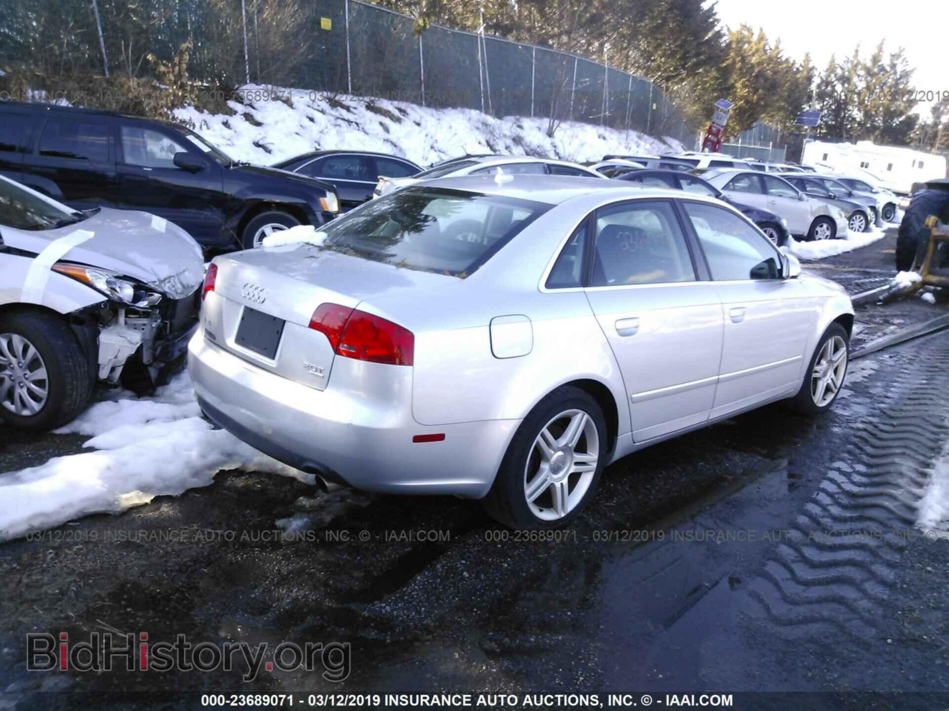 2007 AUDI A4 - VIN: WAUDF78E77A010616 - Фото 4