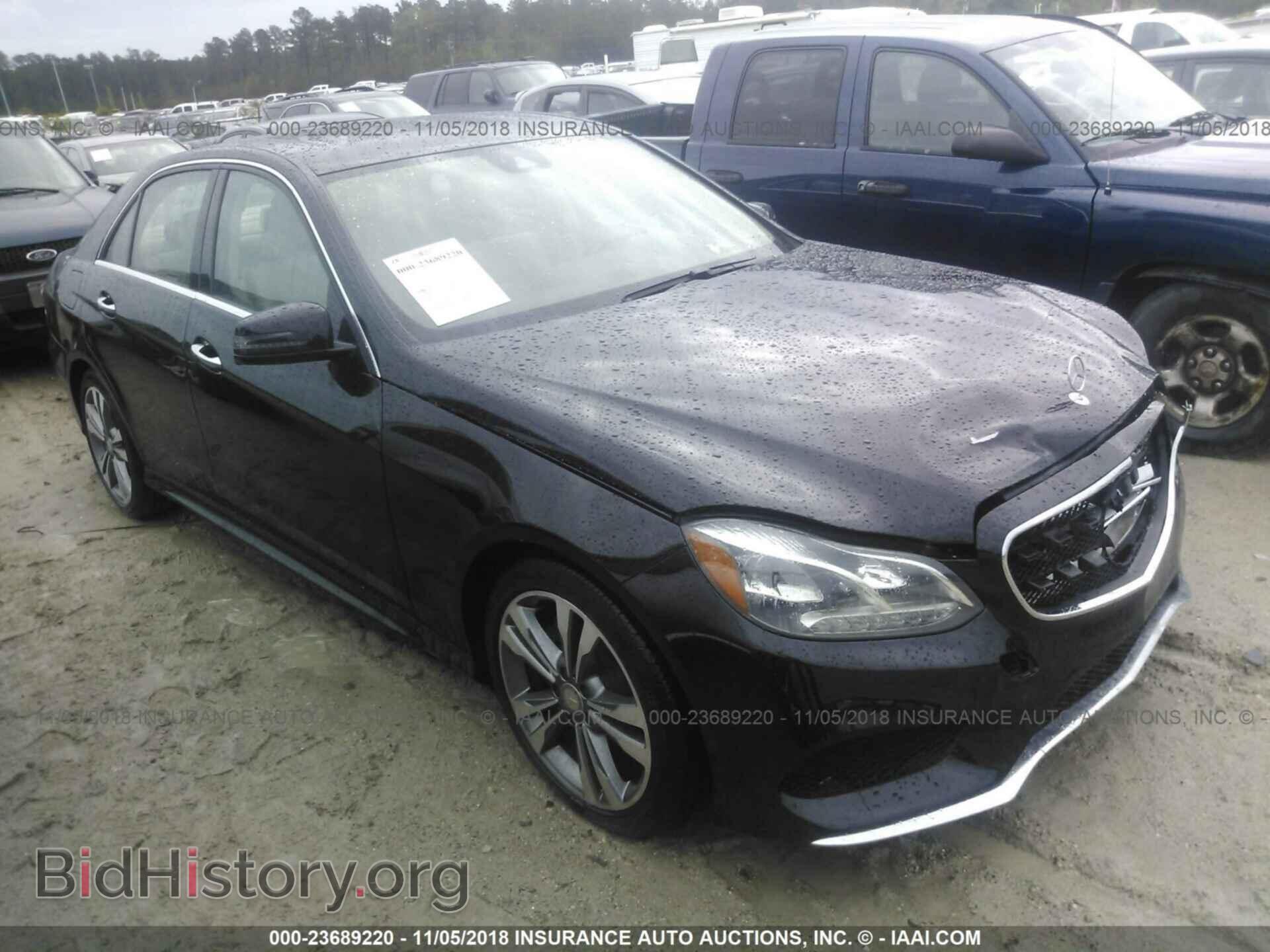 Photo WDDHF5KB8GB290845 - MERCEDES-BENZ E 2016