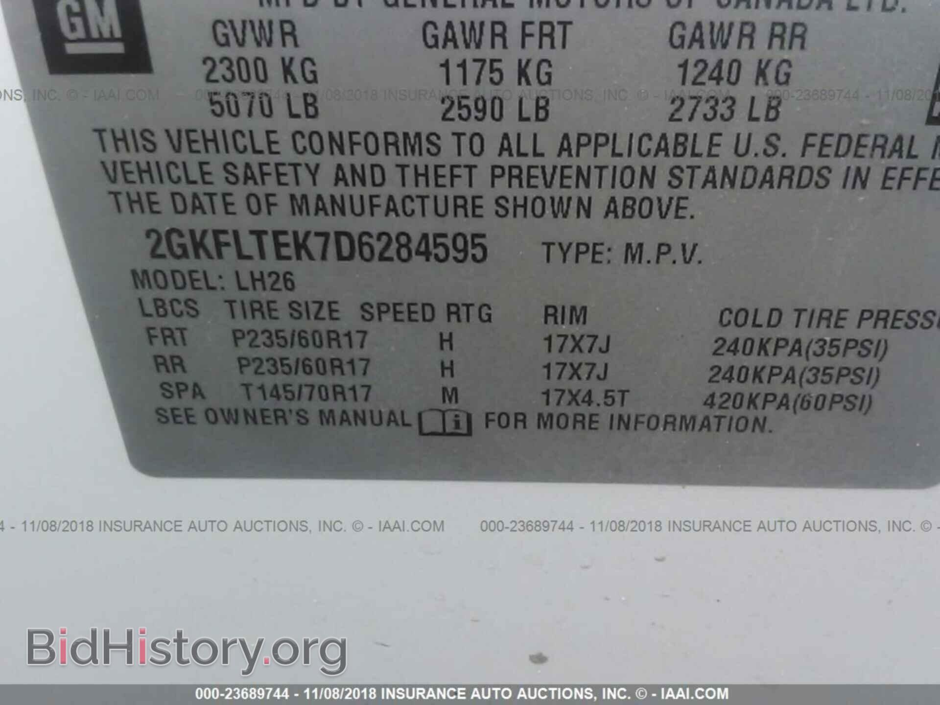 2013 Gmc Terrain - VIN: 2GKFLTEK7D6284595 - Photo 9