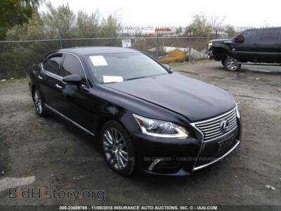 2014 Lexus LS, black — VIN JTHBL5EF4E5129622, IAAI
