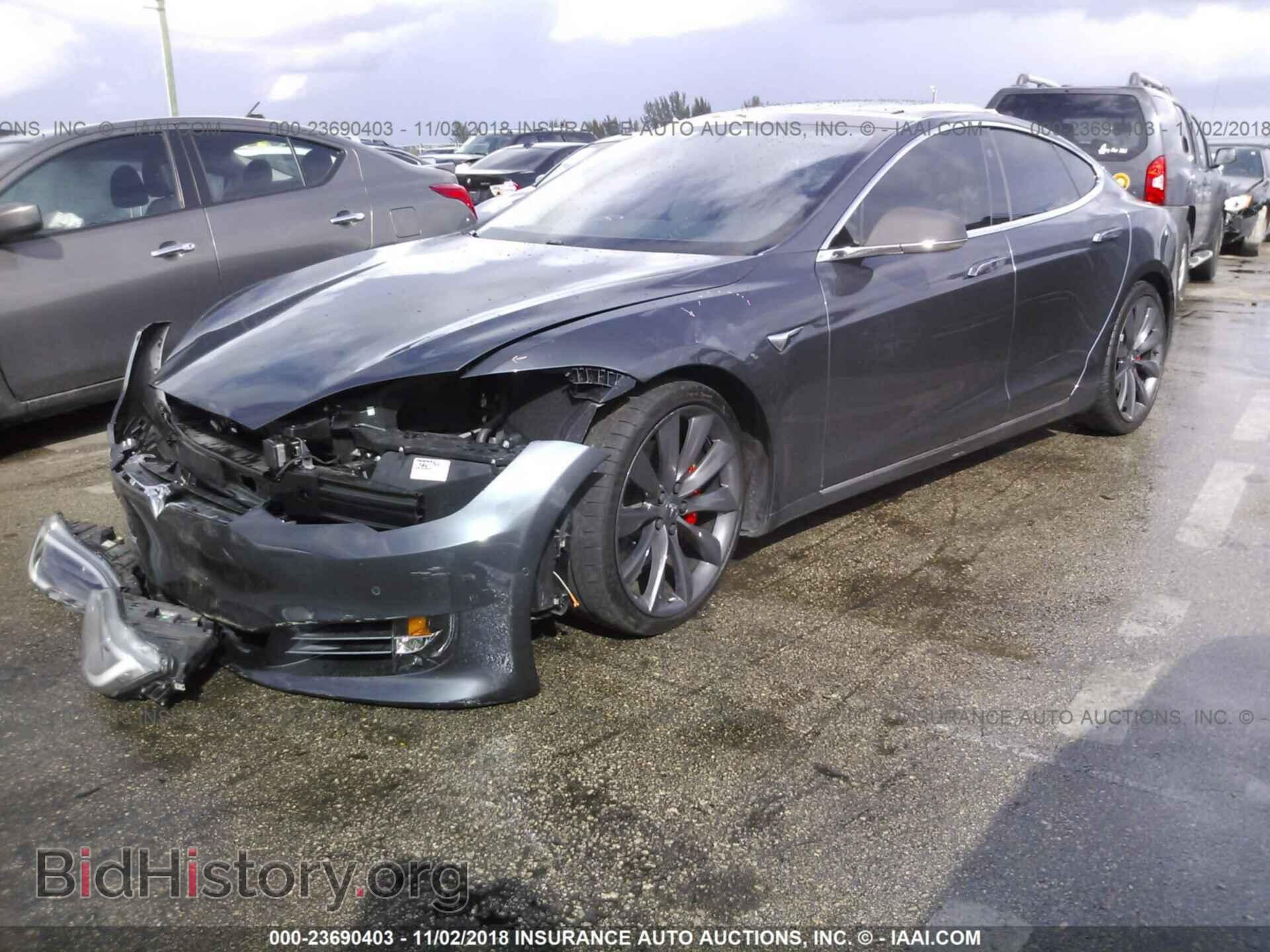 2016 TESLA MODEL S - VIN: 5YJSA1E42GF168192 - Фото 2