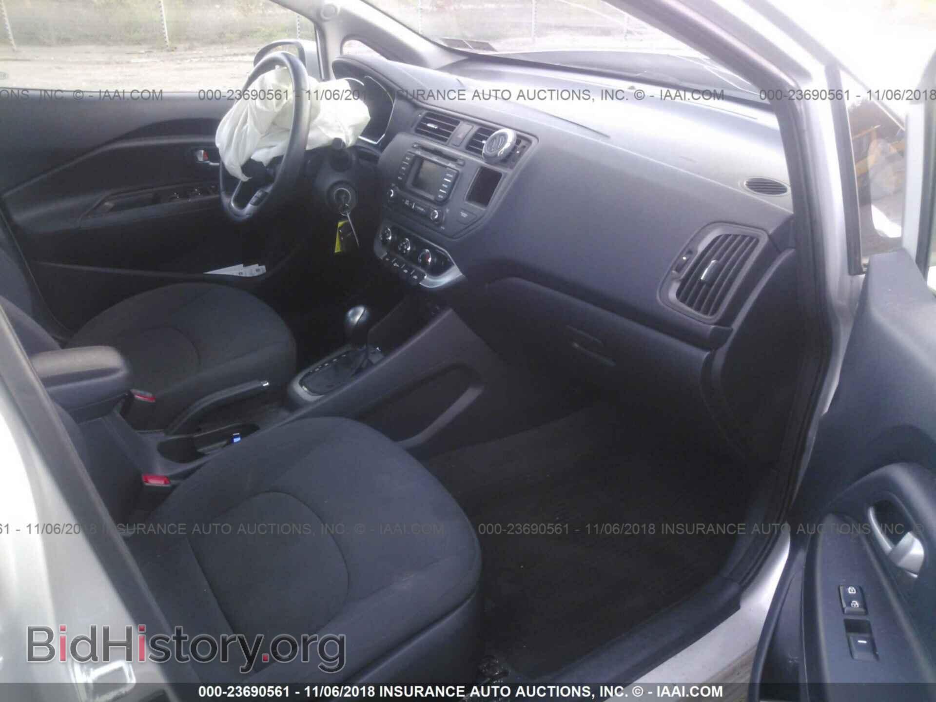 2013 KIA RIO - VIN: KNADN4A36D6150634 - Фото 5