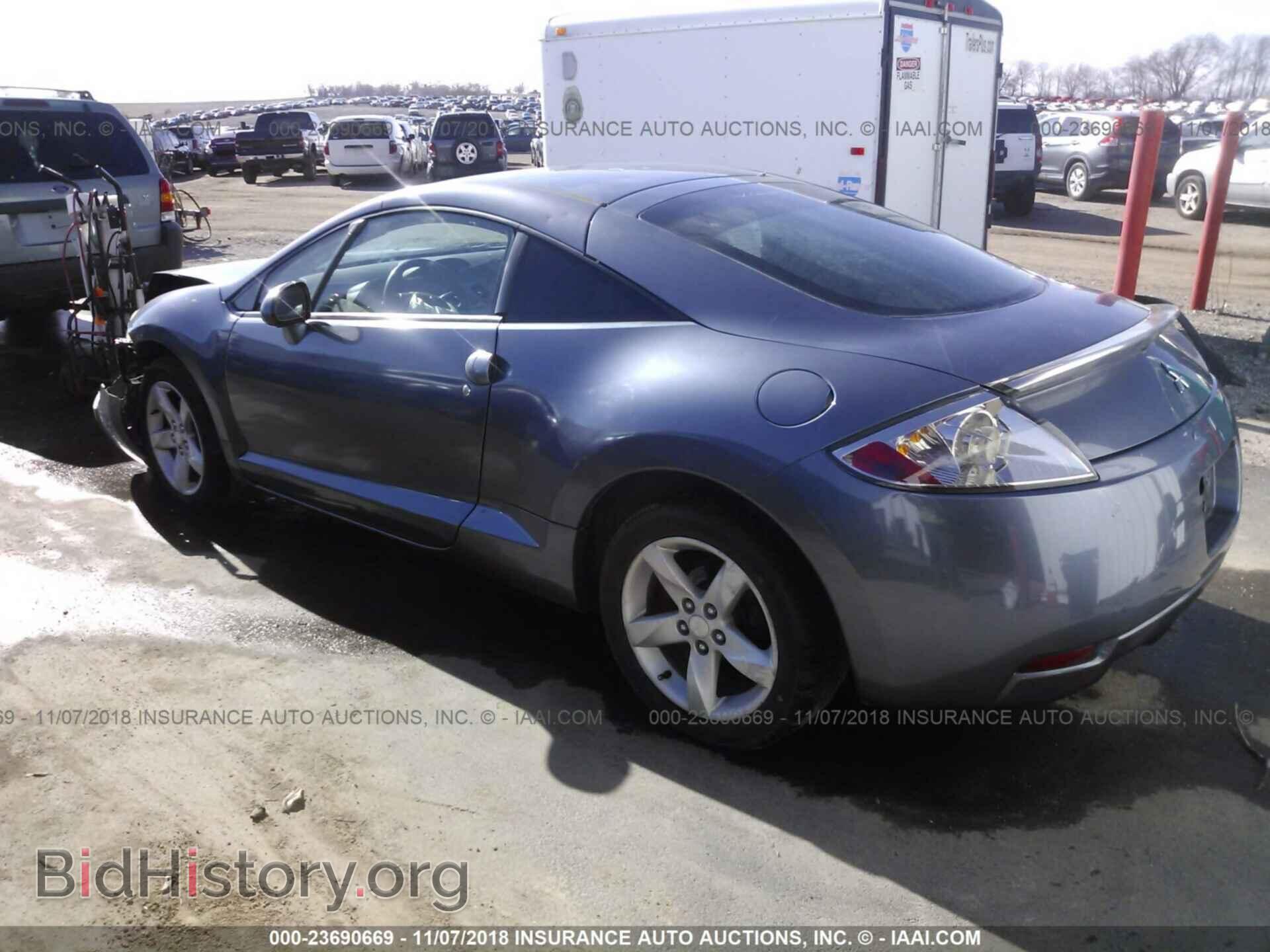 2007 MITSUBISHI ECLIPSE - VIN: 4A3AK24F07E068723 - Photo 3