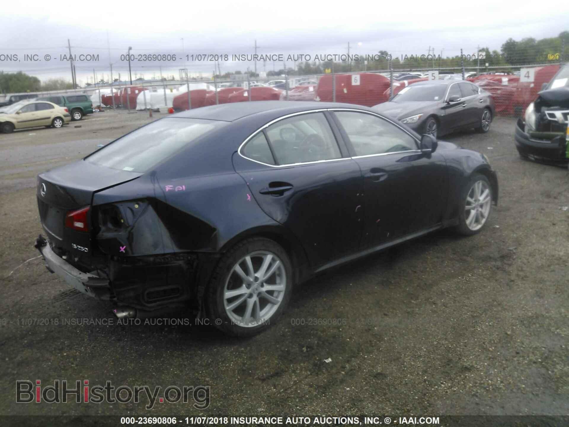 2006 LEXUS IS - VIN: JTHBK262362003641 - Photo 4