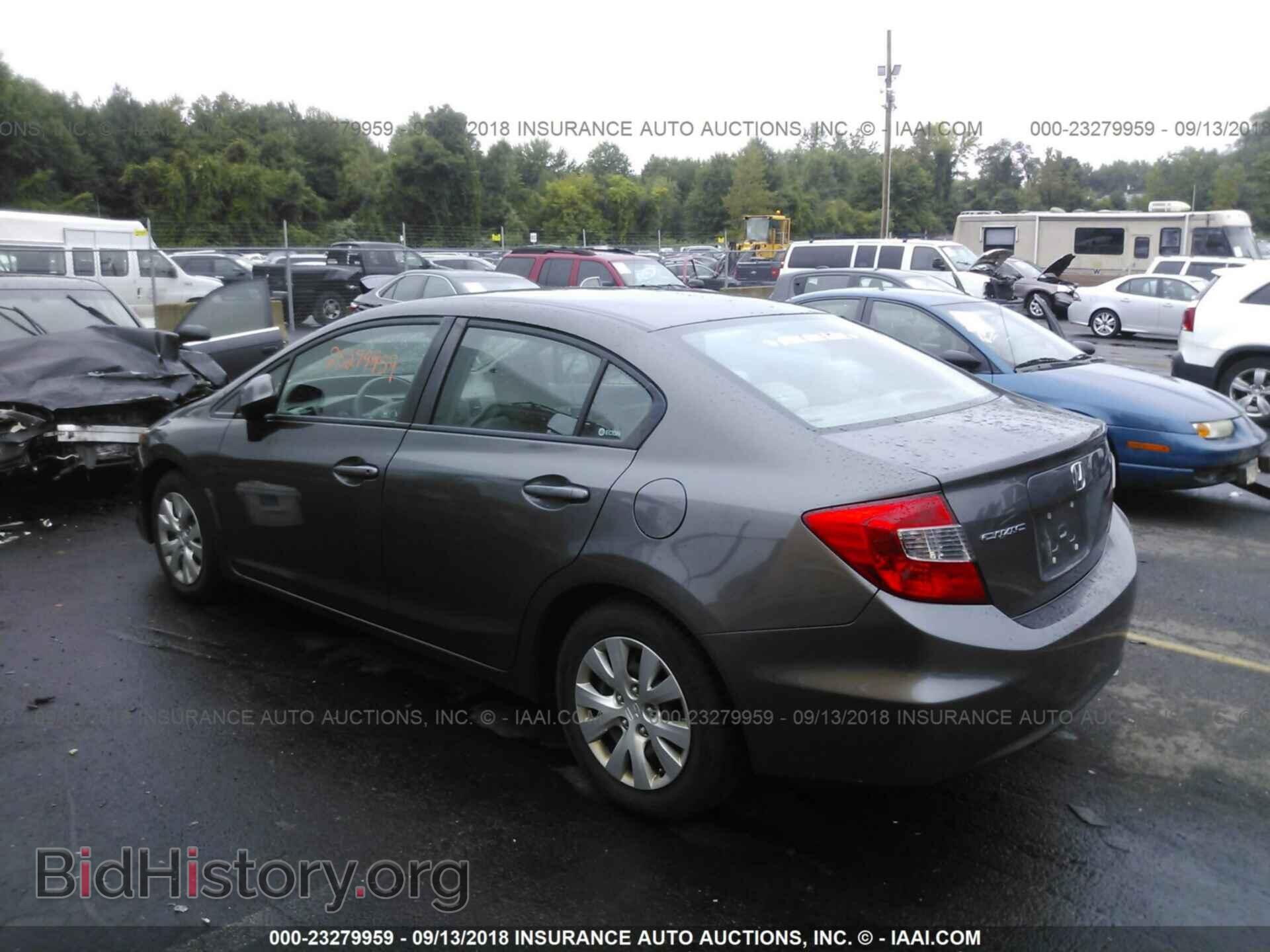 2012 HONDA CIVIC - VIN: 2HGFB2F51CH600532 - Фото 3