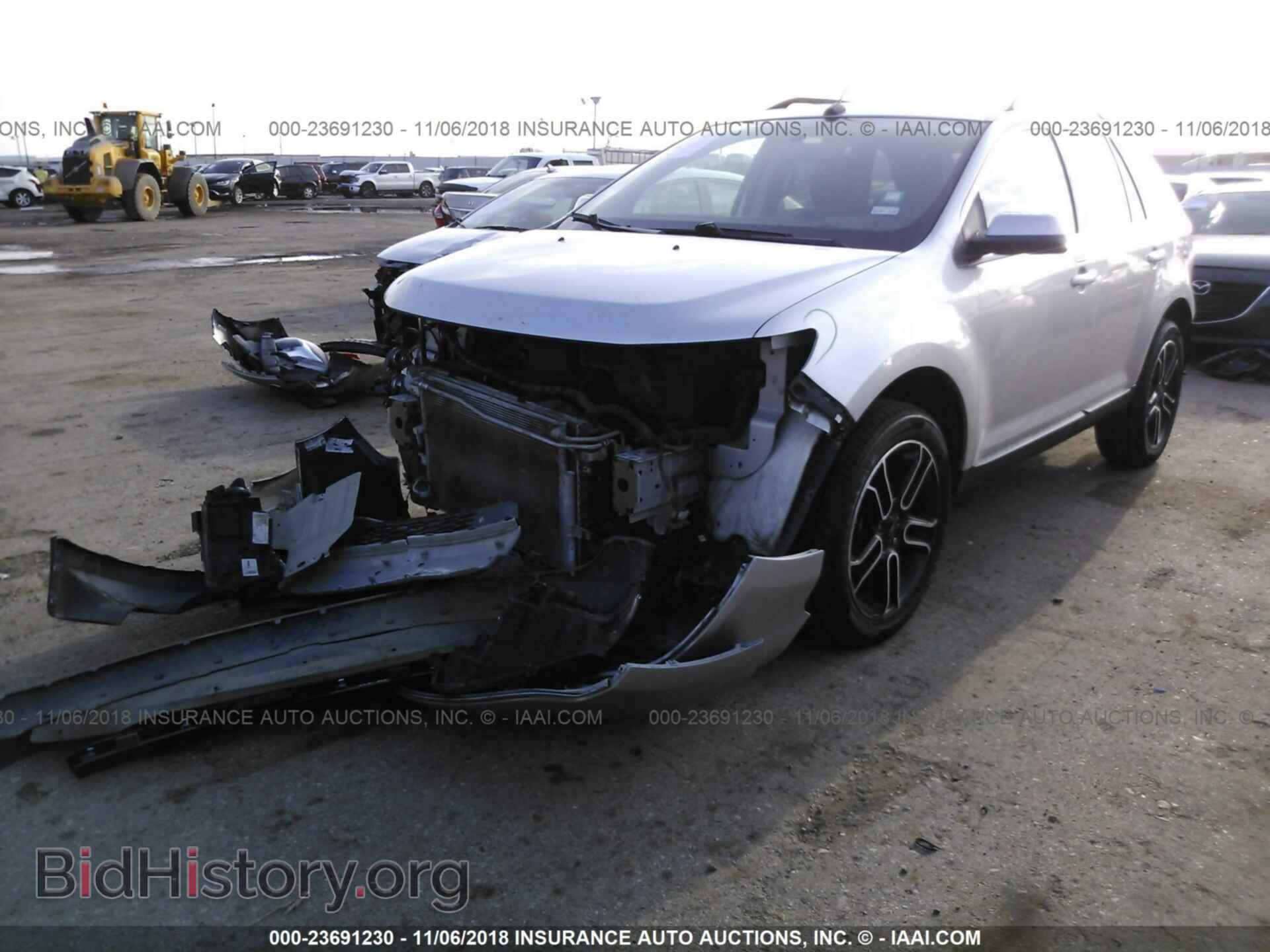 2013 FORD EDGE - VIN: 2FMDK3JC2DBE25483 - Фото 2