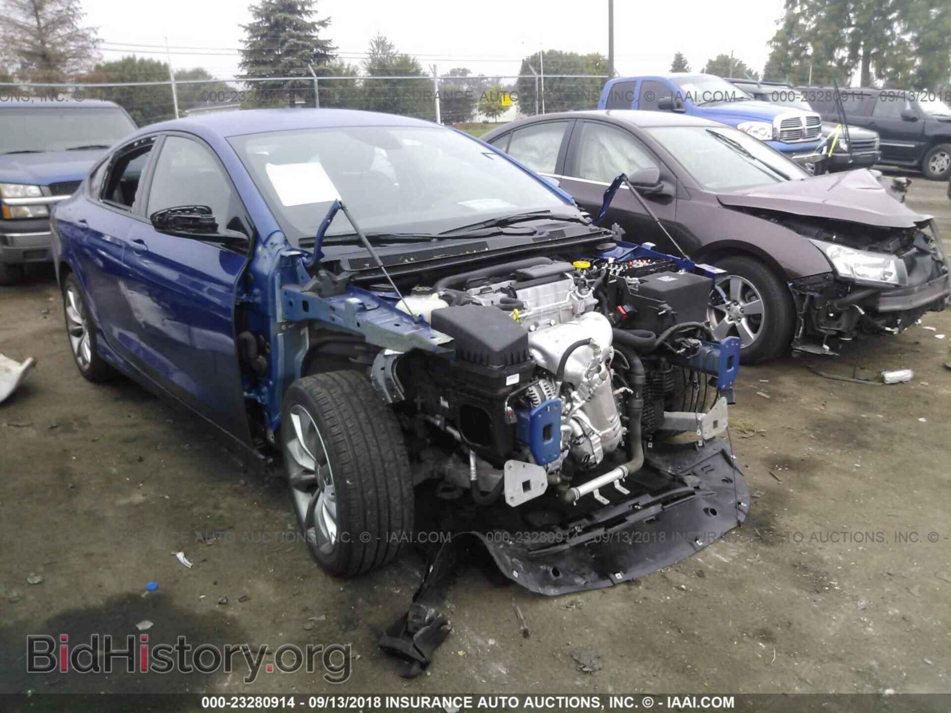 Фотография 1C3CCCBB3GN111535 - CHRYSLER 200 2016