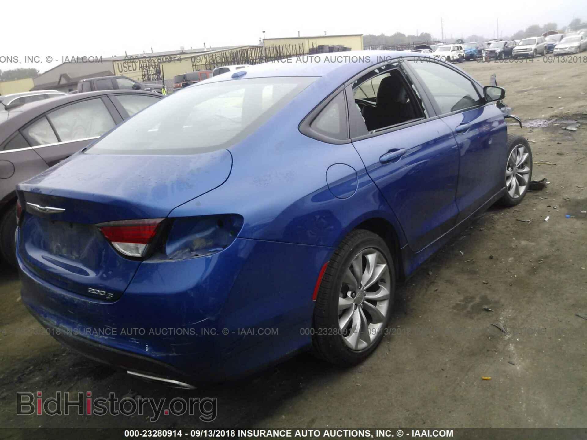2016 CHRYSLER 200 - VIN: 1C3CCCBB3GN111535 - Фото 4