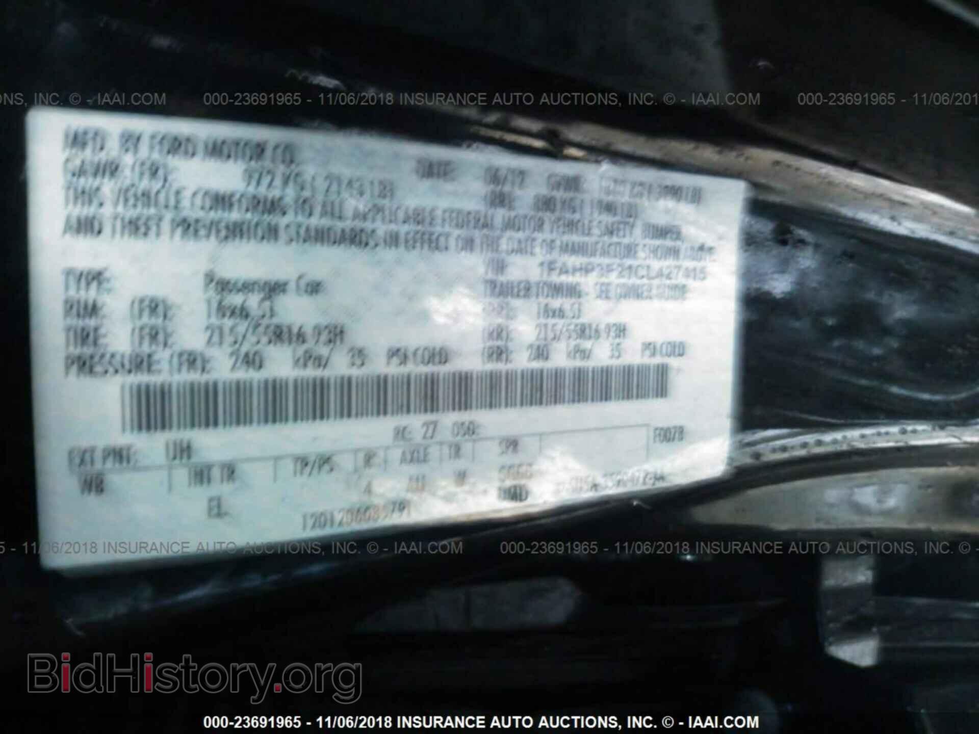 2012 Ford Focus - VIN: 1FAHP3F21CL427415 - Фото 9