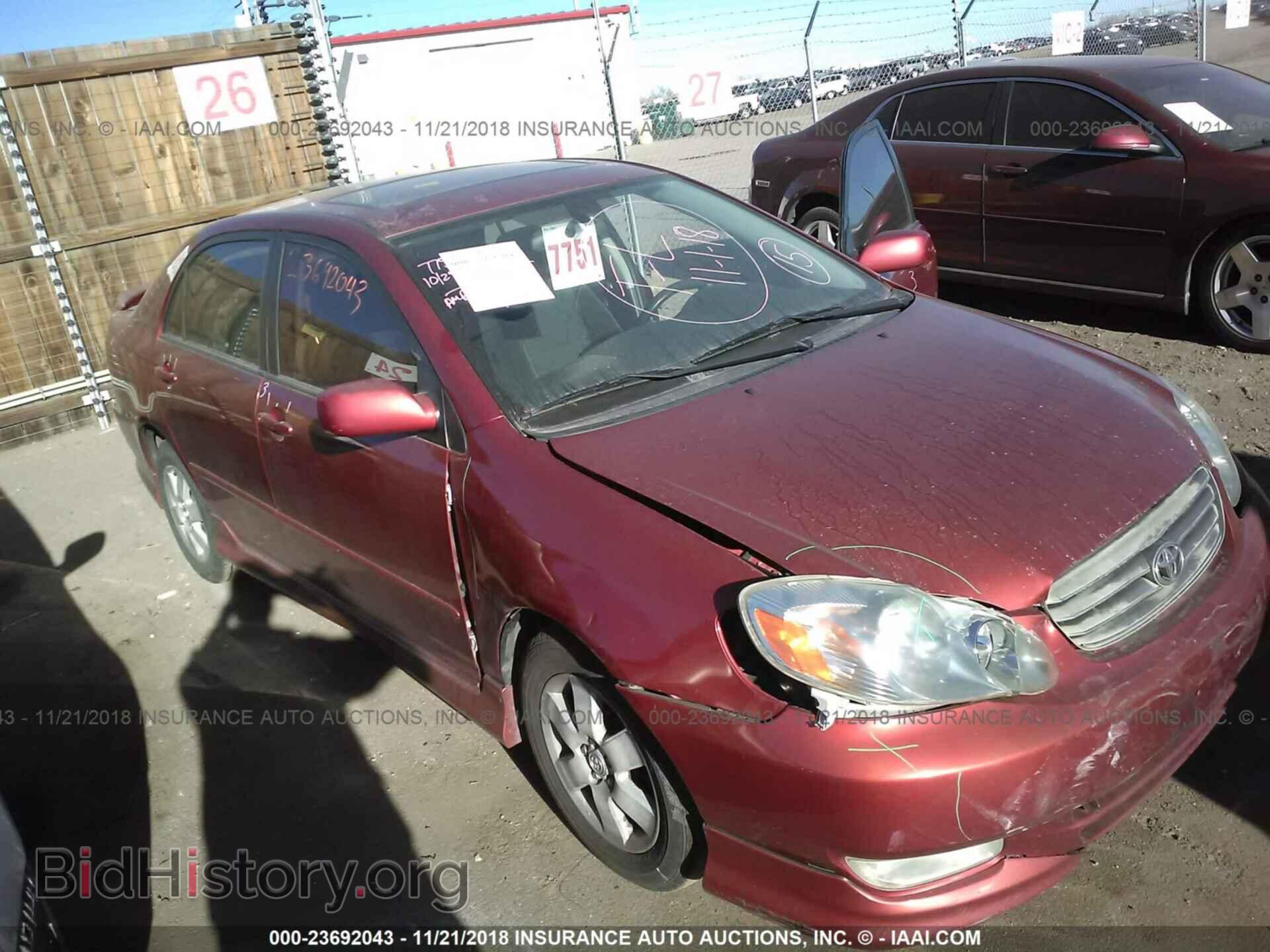 Фотография 2T1BR32E23C160884 - TOYOTA COROLLA 2003