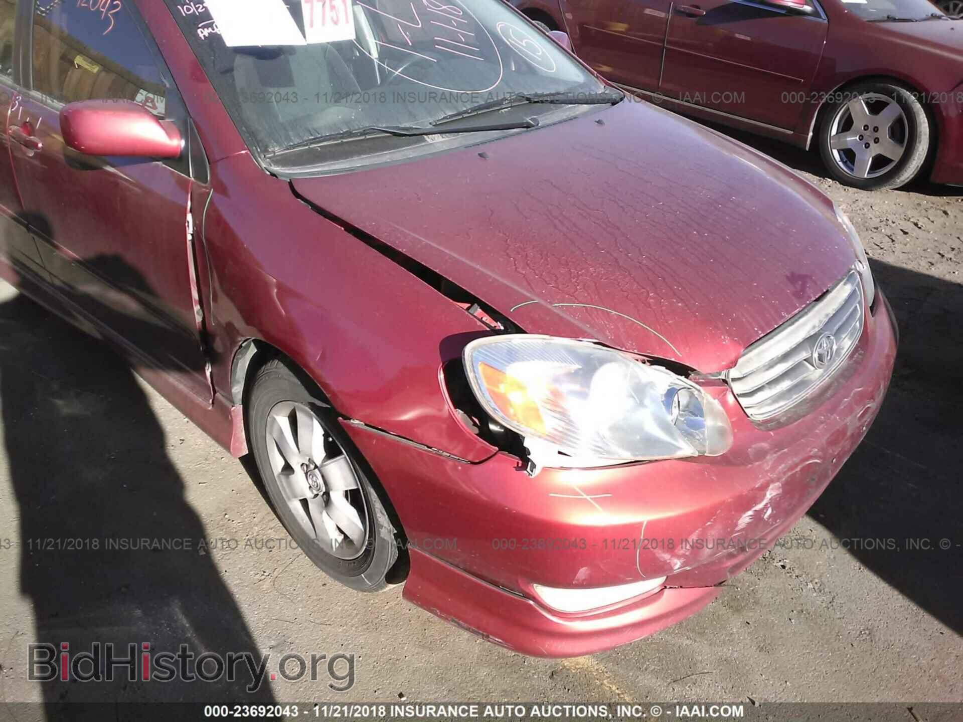 2003 TOYOTA COROLLA - VIN: 2T1BR32E23C160884 - Photo 6