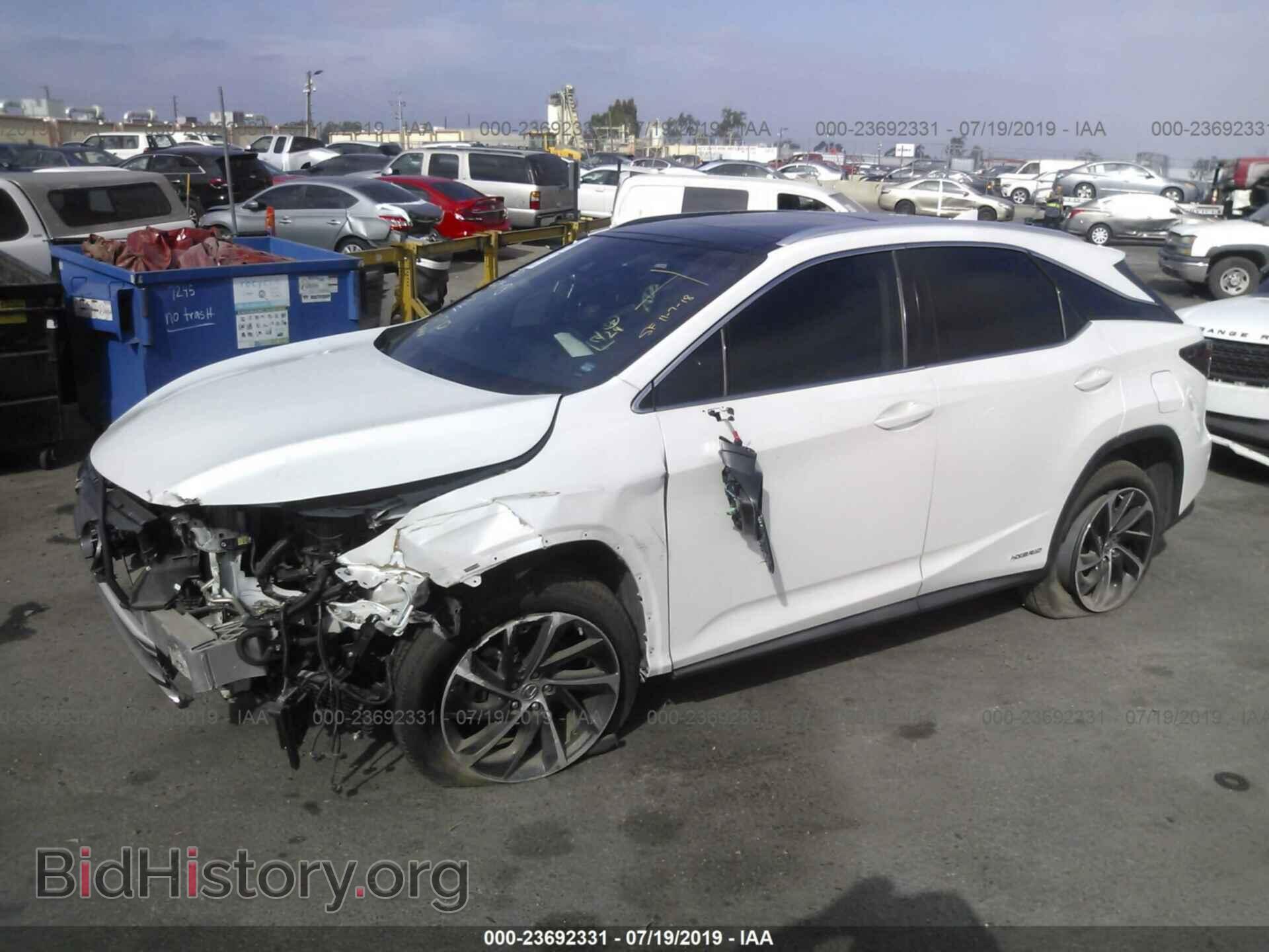 2016 LEXUS RX - VIN: 2T2BGMCA3GC001980 - Фото 2