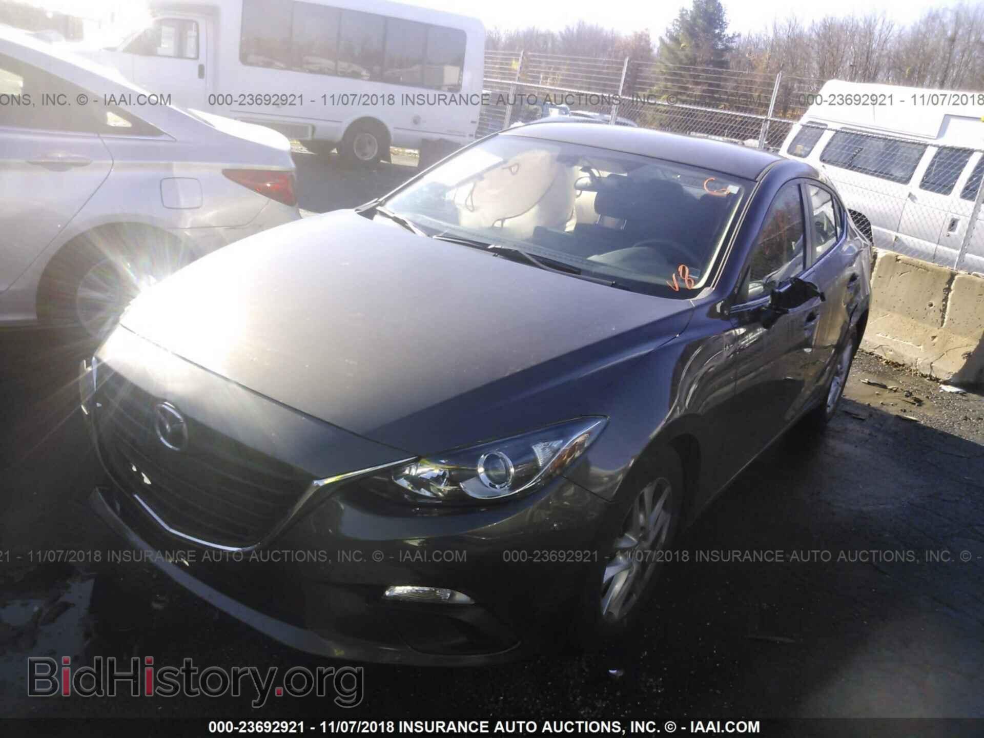 2016 Mazda 3 - VIN: JM1BM1U76G1348190 - Фото 2