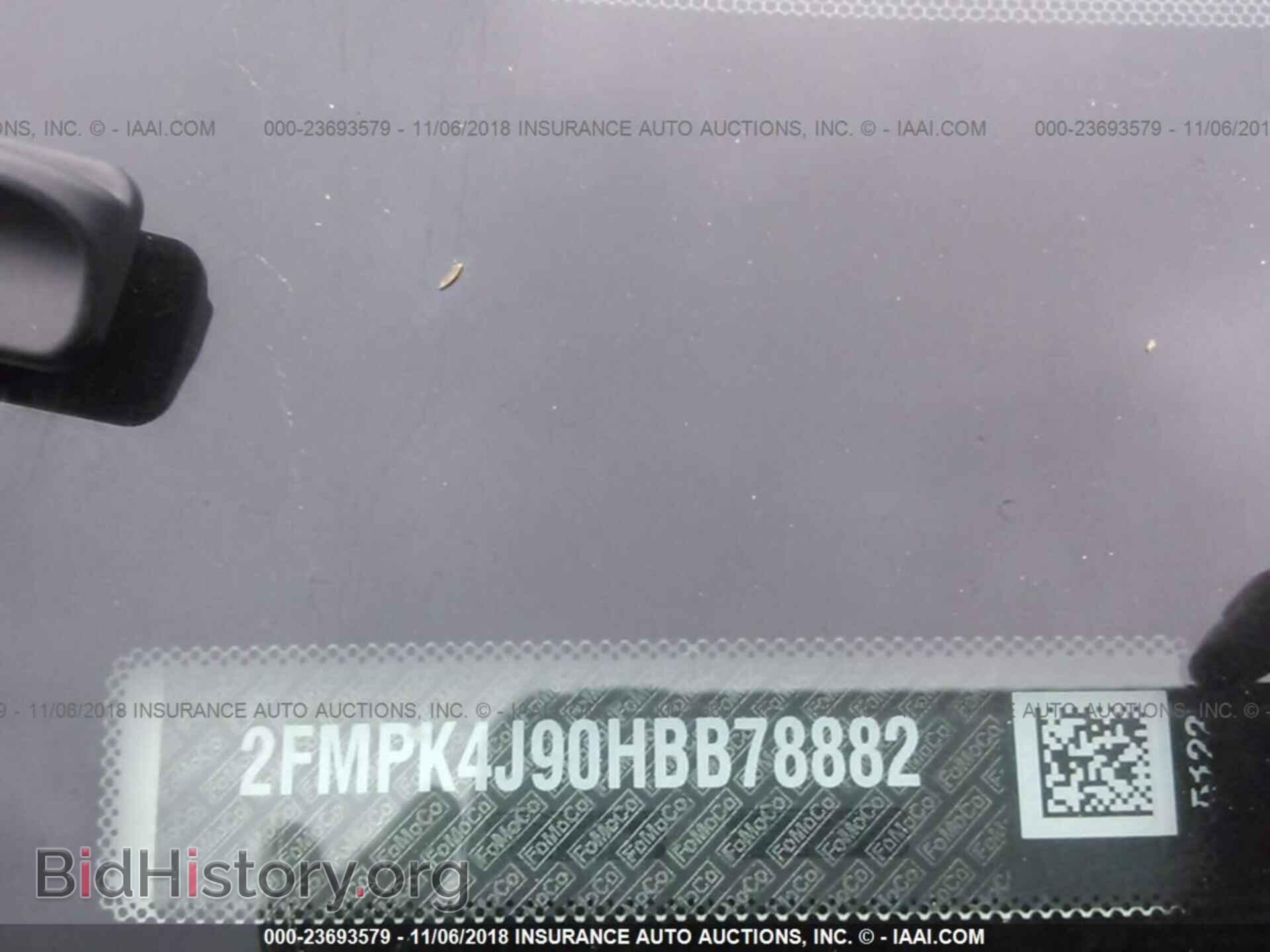 2017 FORD EDGE - VIN: 2FMPK4J90HBB78882 - Photo 9