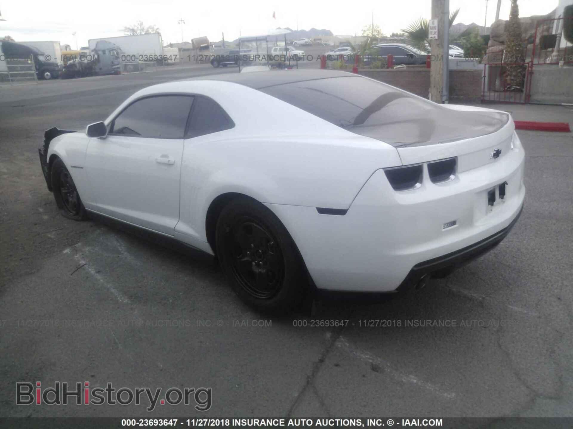 2013 CHEVROLET CAMARO - VIN: 2G1FB1E31D9207076 - Фото 3