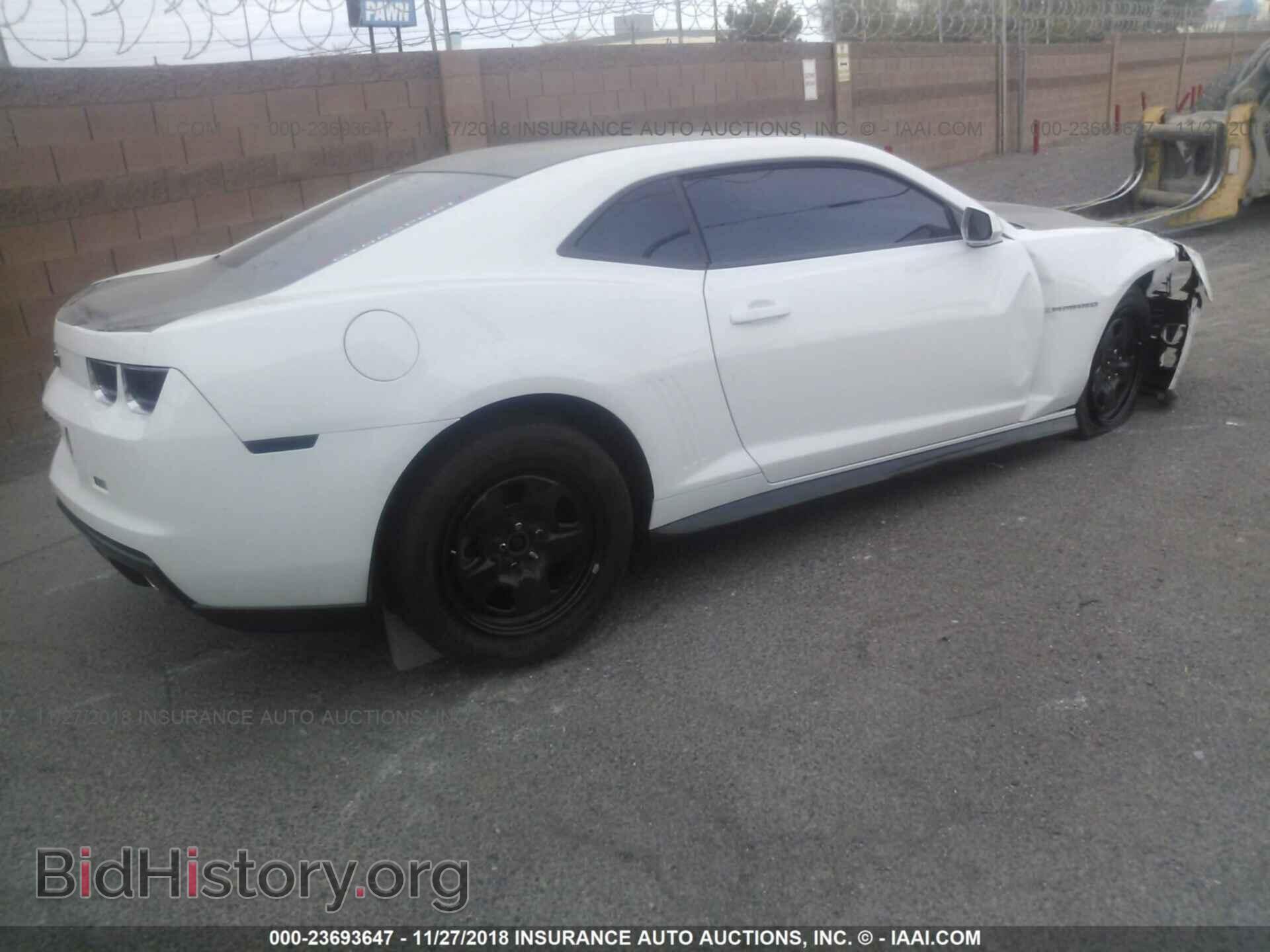 2013 CHEVROLET CAMARO - VIN: 2G1FB1E31D9207076 - Фото 4