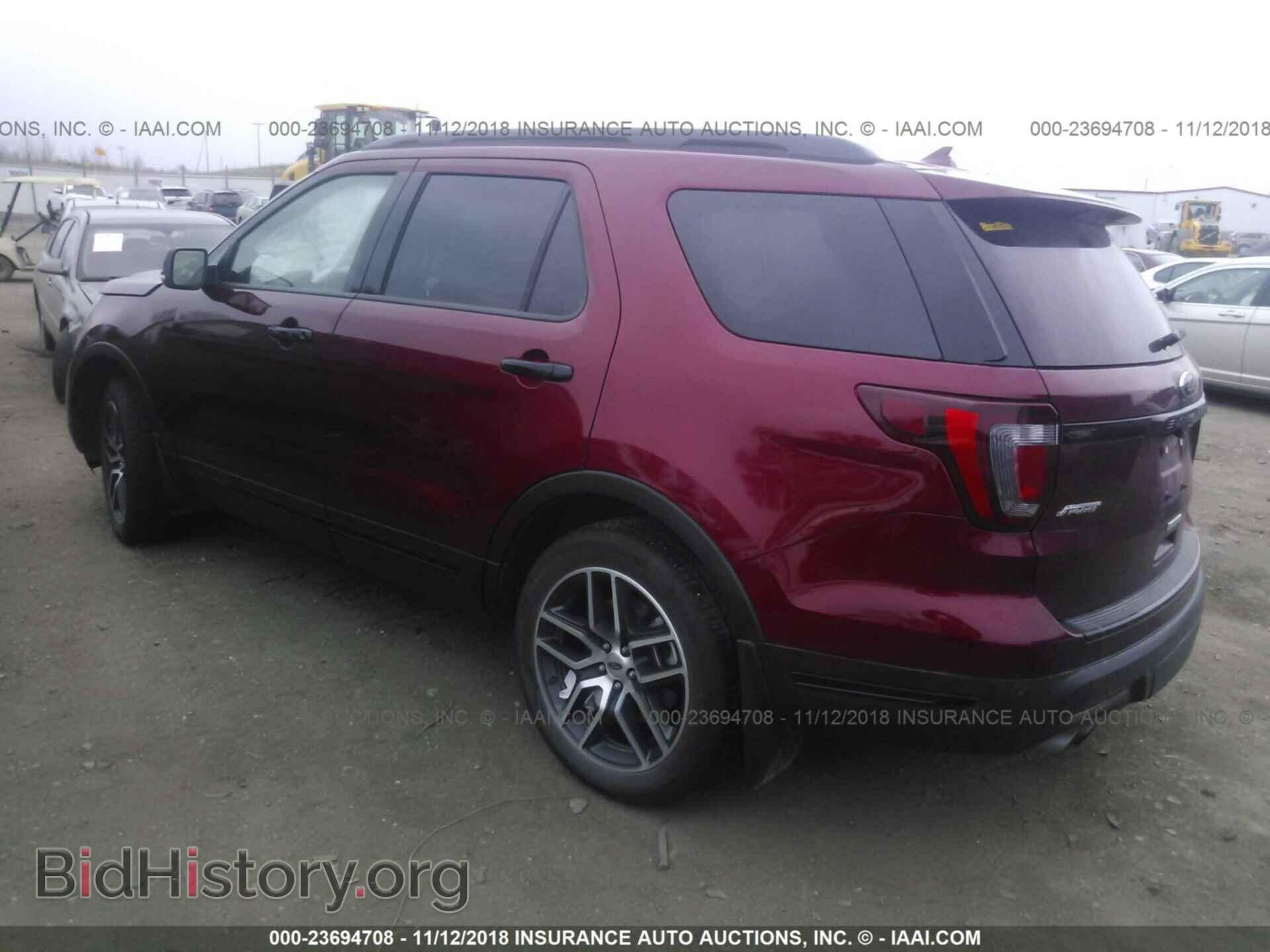 2018 Ford Explorer - VIN: 1FM5K8GT7JGB65109 - Фото 3