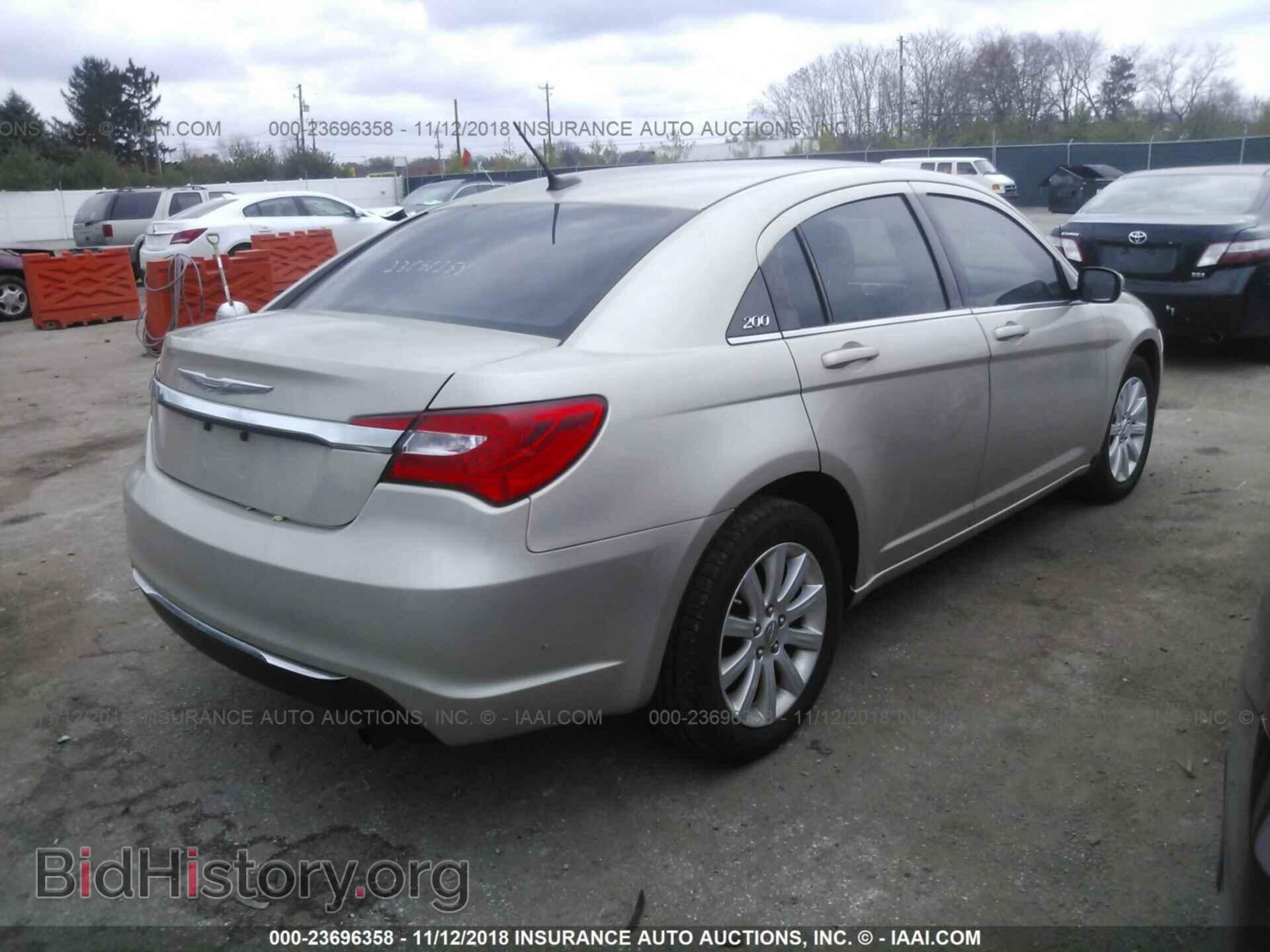 2014 CHRYSLER 200 - VIN: 1C3CCBBB8EN197805 - Фото 4