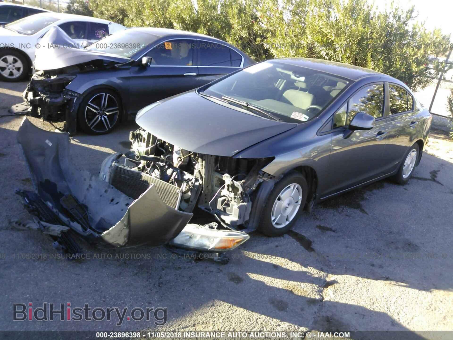 2012 Honda Civic - VIN: 2HGFB2F68CH527359 - Фото 2
