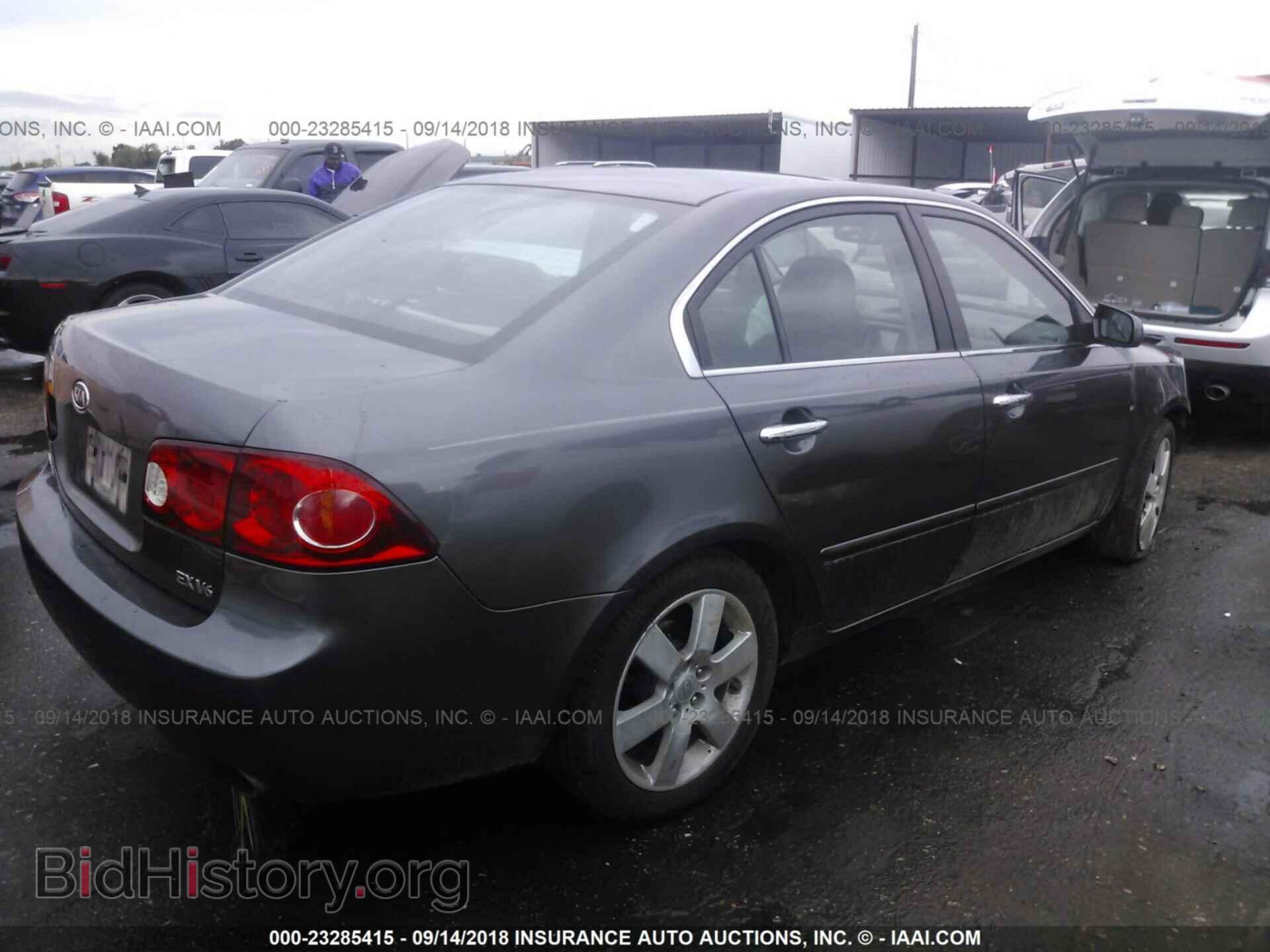 2006 KIA OPTIMA - VIN: KNAGE124865044276 - Фото 4
