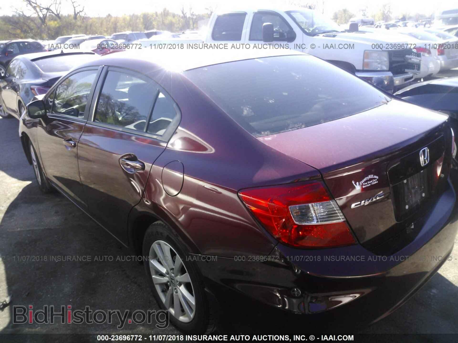 2012 HONDA CIVIC - VIN: 2HGFB2F80CH606235 - Photo 3