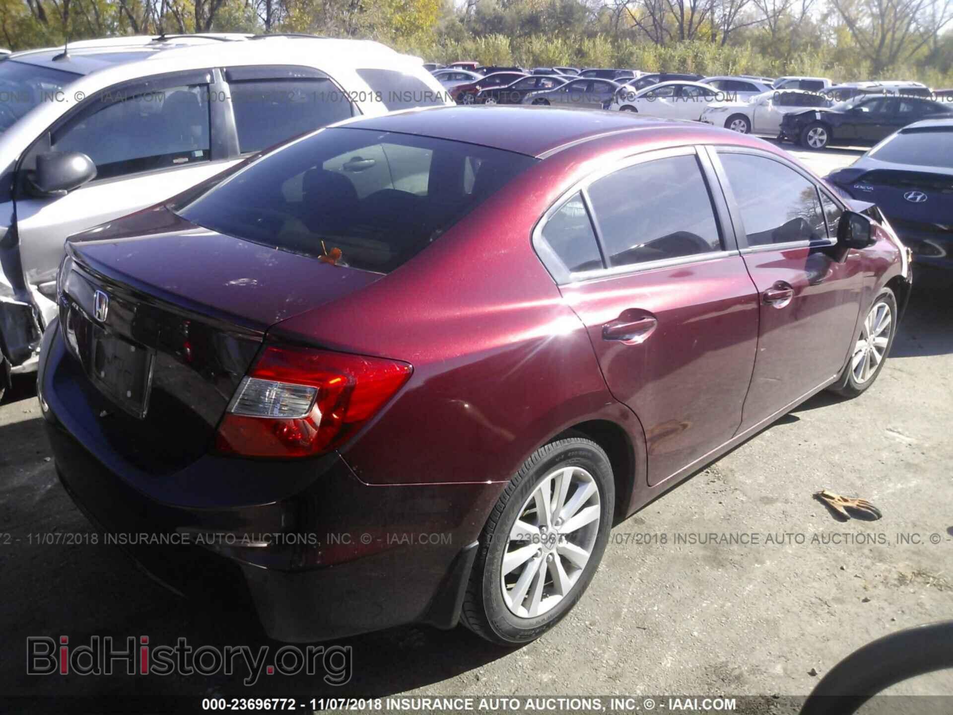 2012 HONDA CIVIC - VIN: 2HGFB2F80CH606235 - Photo 4