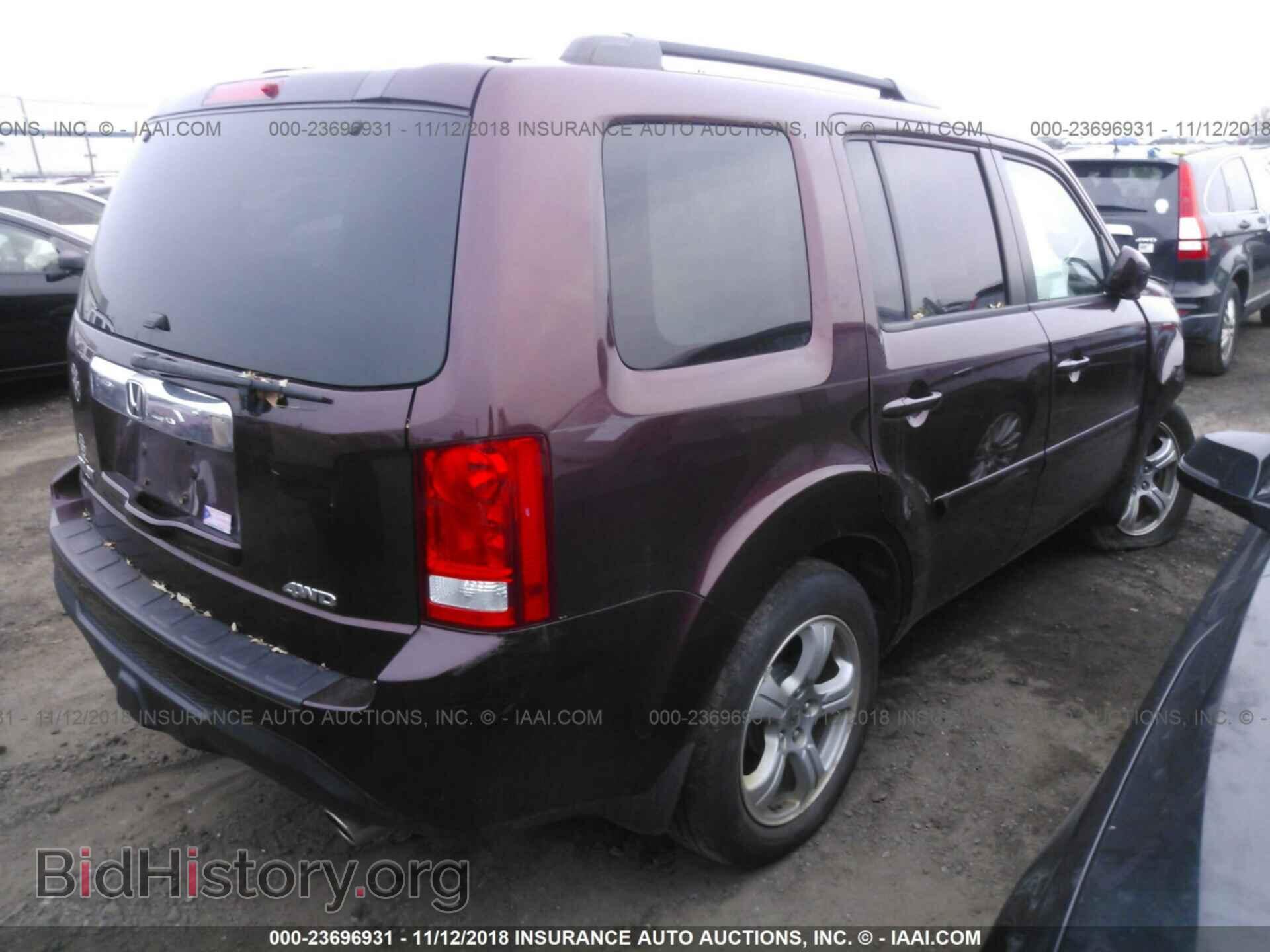 2012 HONDA PILOT - VIN: 5FNYF4H56CB069290 - Фото 4