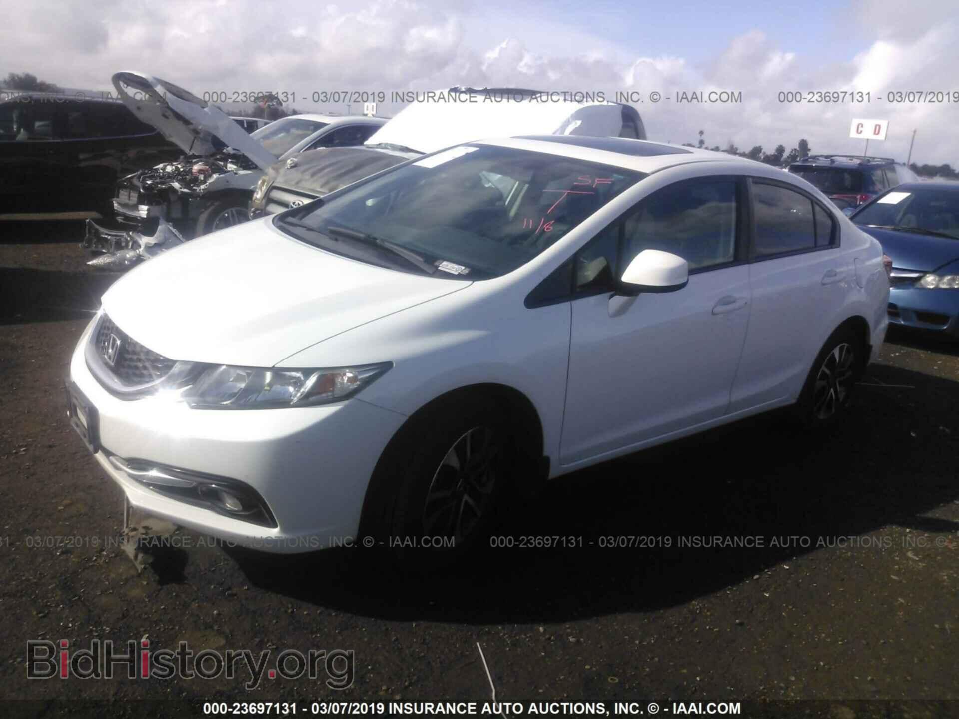 2013 HONDA CIVIC - VIN: 19XFB2F92DE280216 - Фото 2