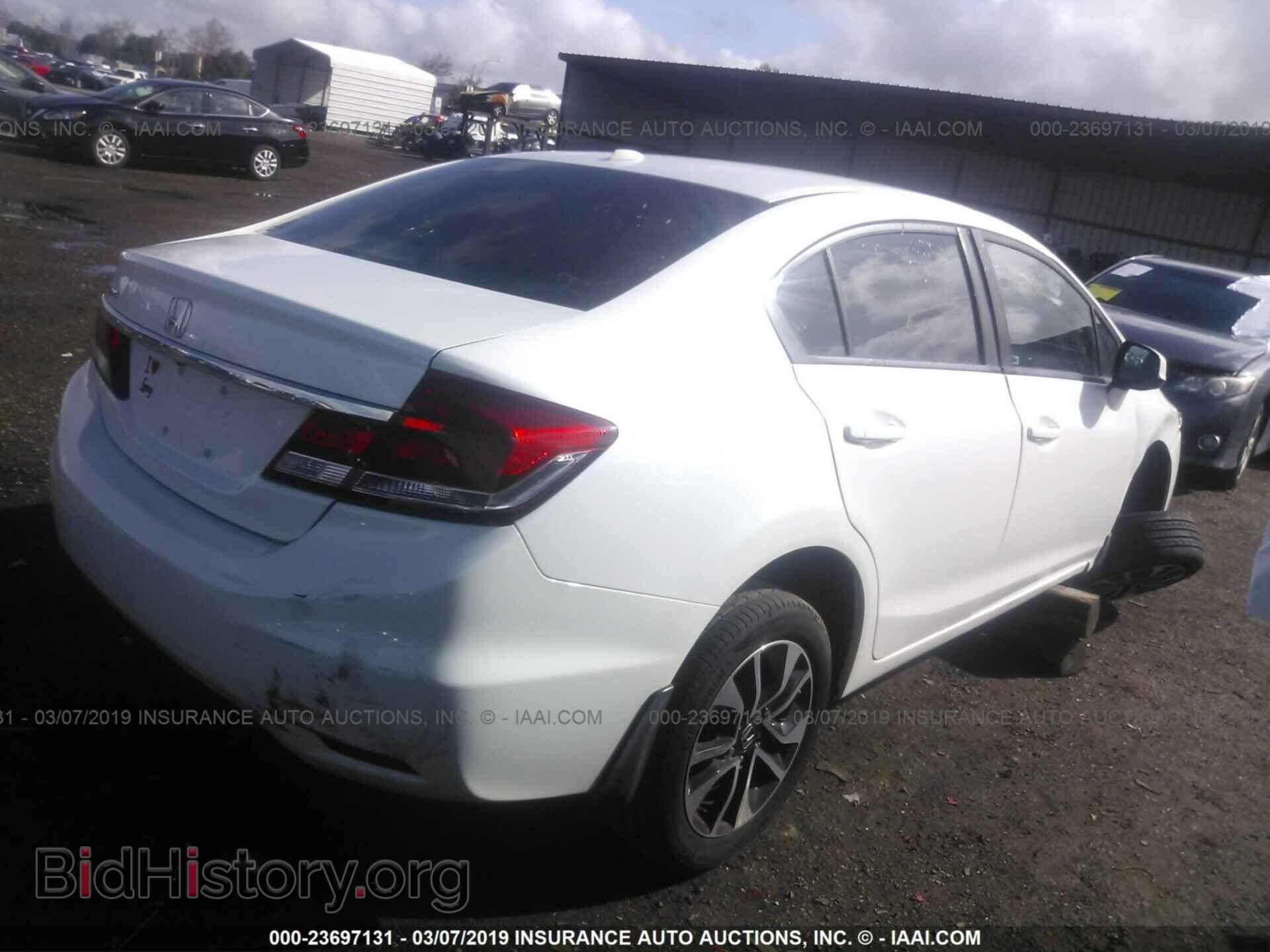 2013 HONDA CIVIC - VIN: 19XFB2F92DE280216 - Фото 4