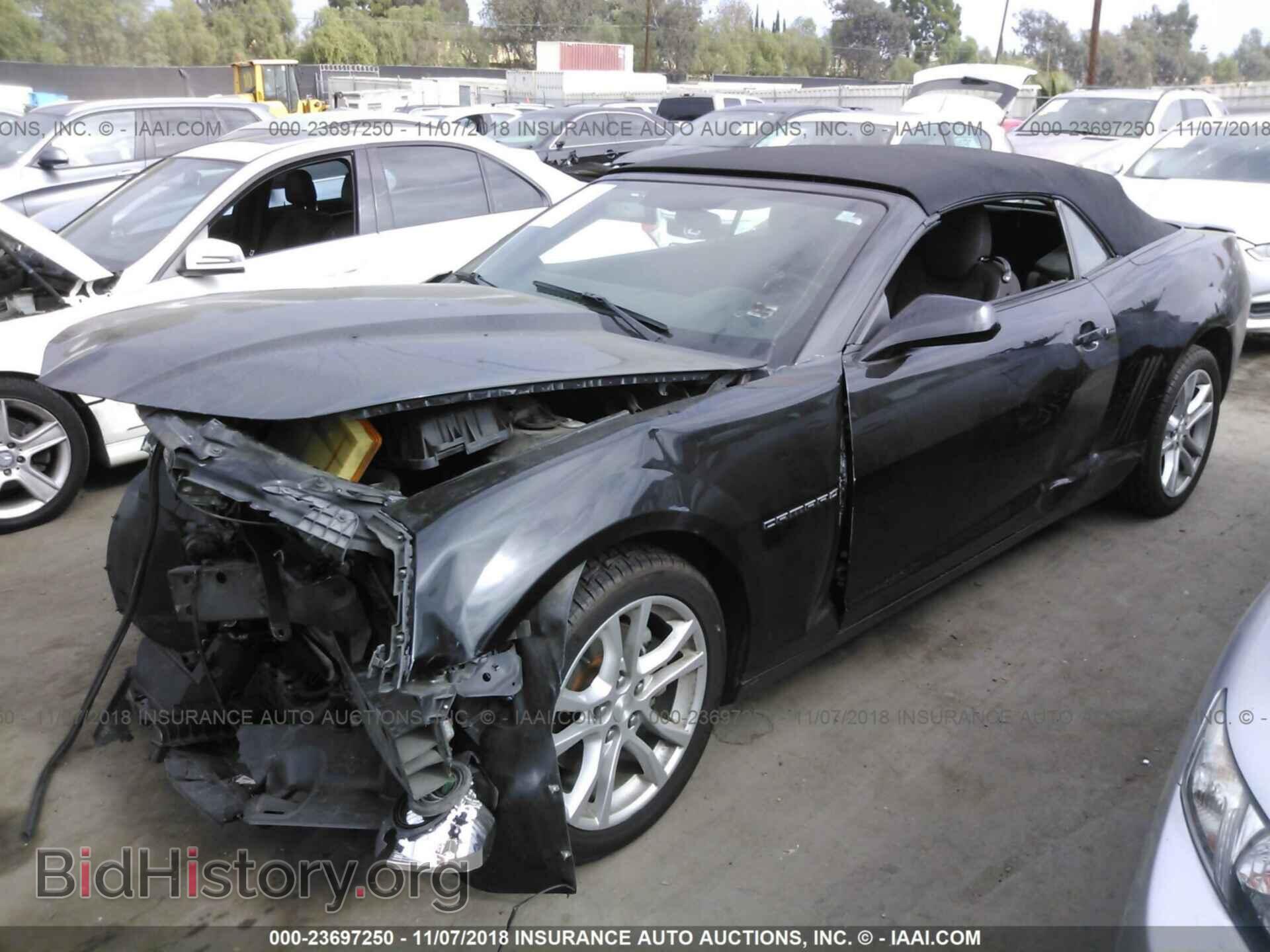 2013 CHEVROLET CAMARO - VIN: 2G1FB3D34D9209790 - Фото 2