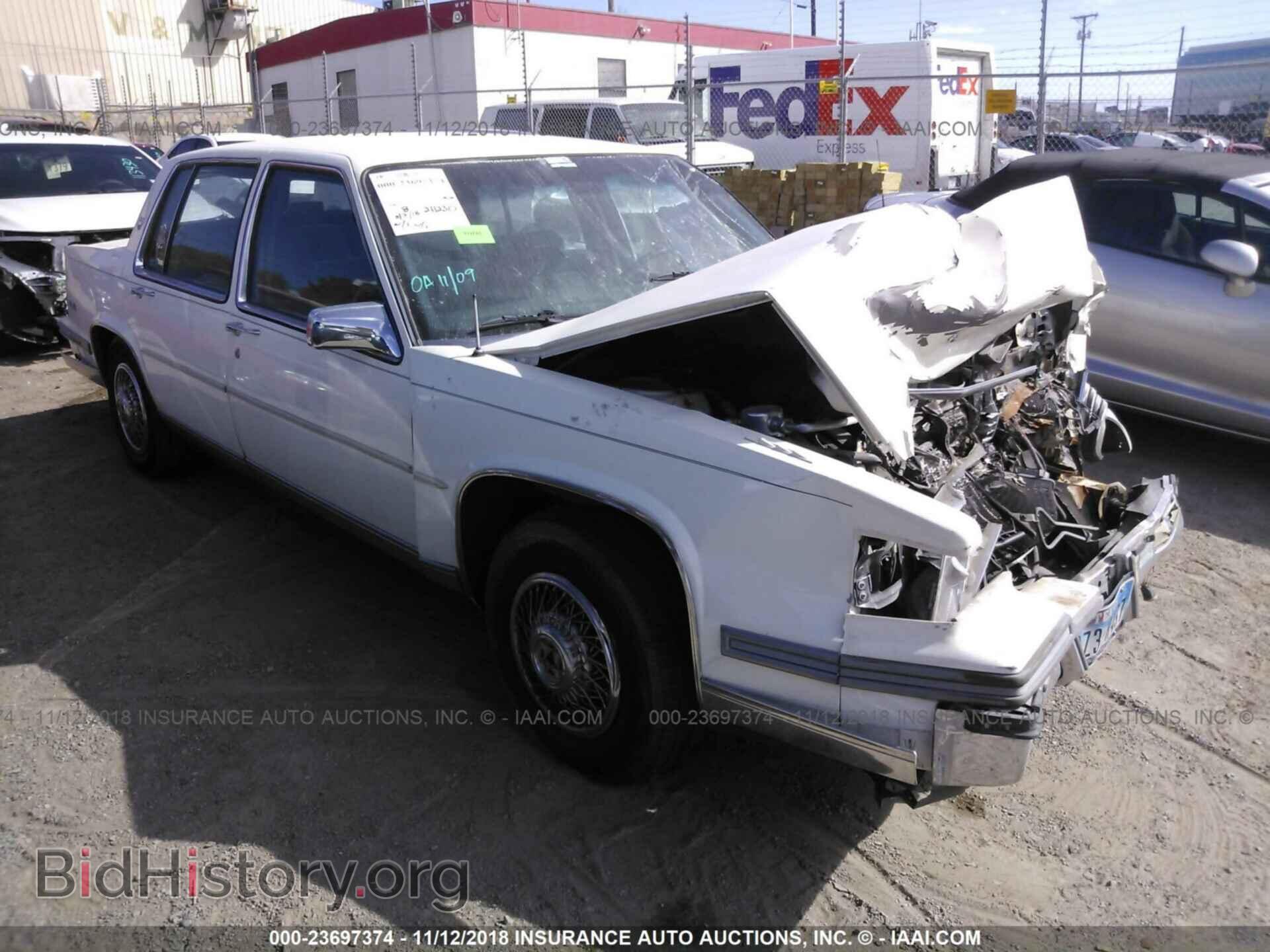 Photo 1G6CD5184H4355988 - CADILLAC DEVILLE 1987