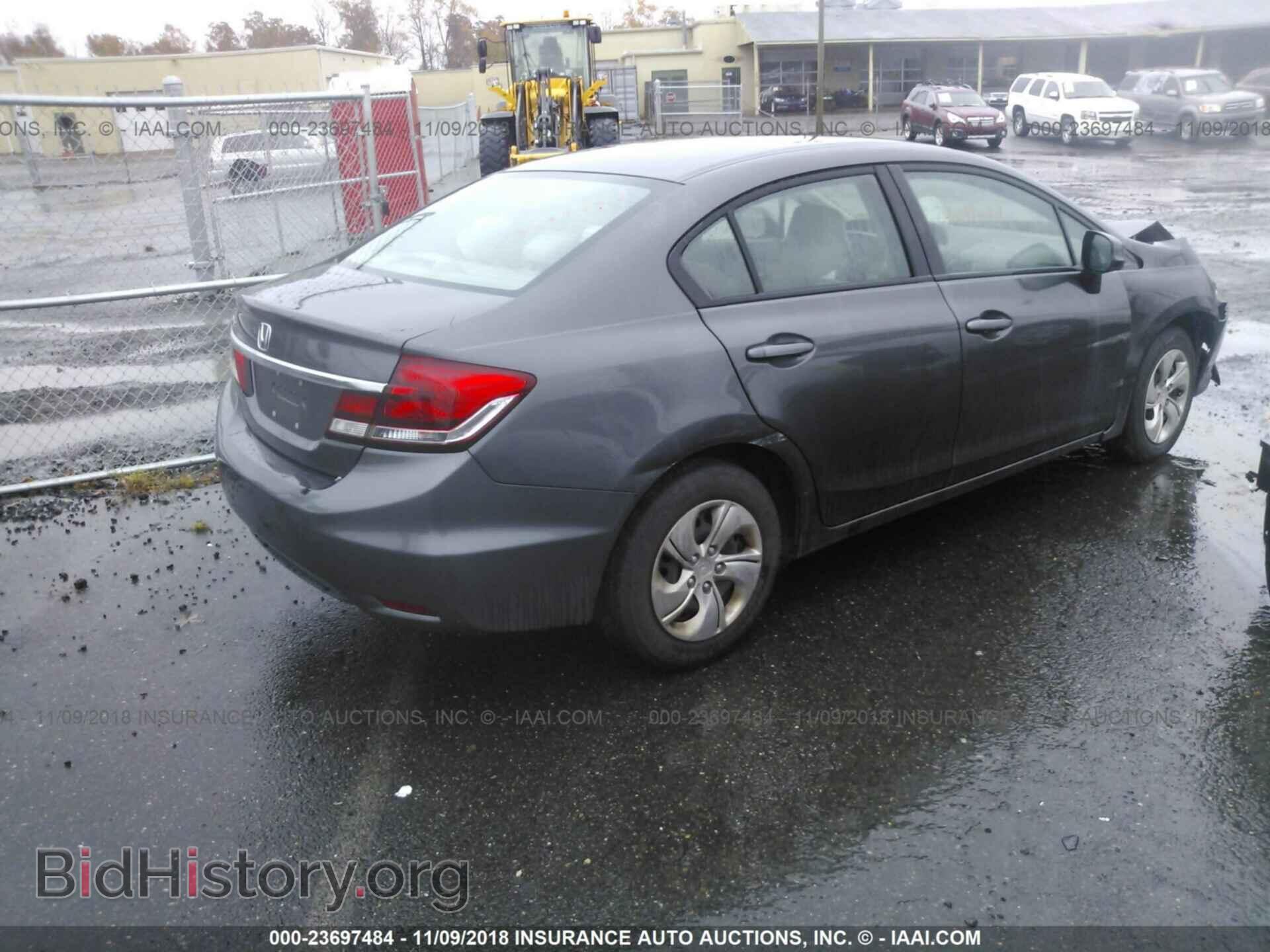 2013 HONDA CIVIC - VIN: 2HGFB2F52DH524062 - Фото 4