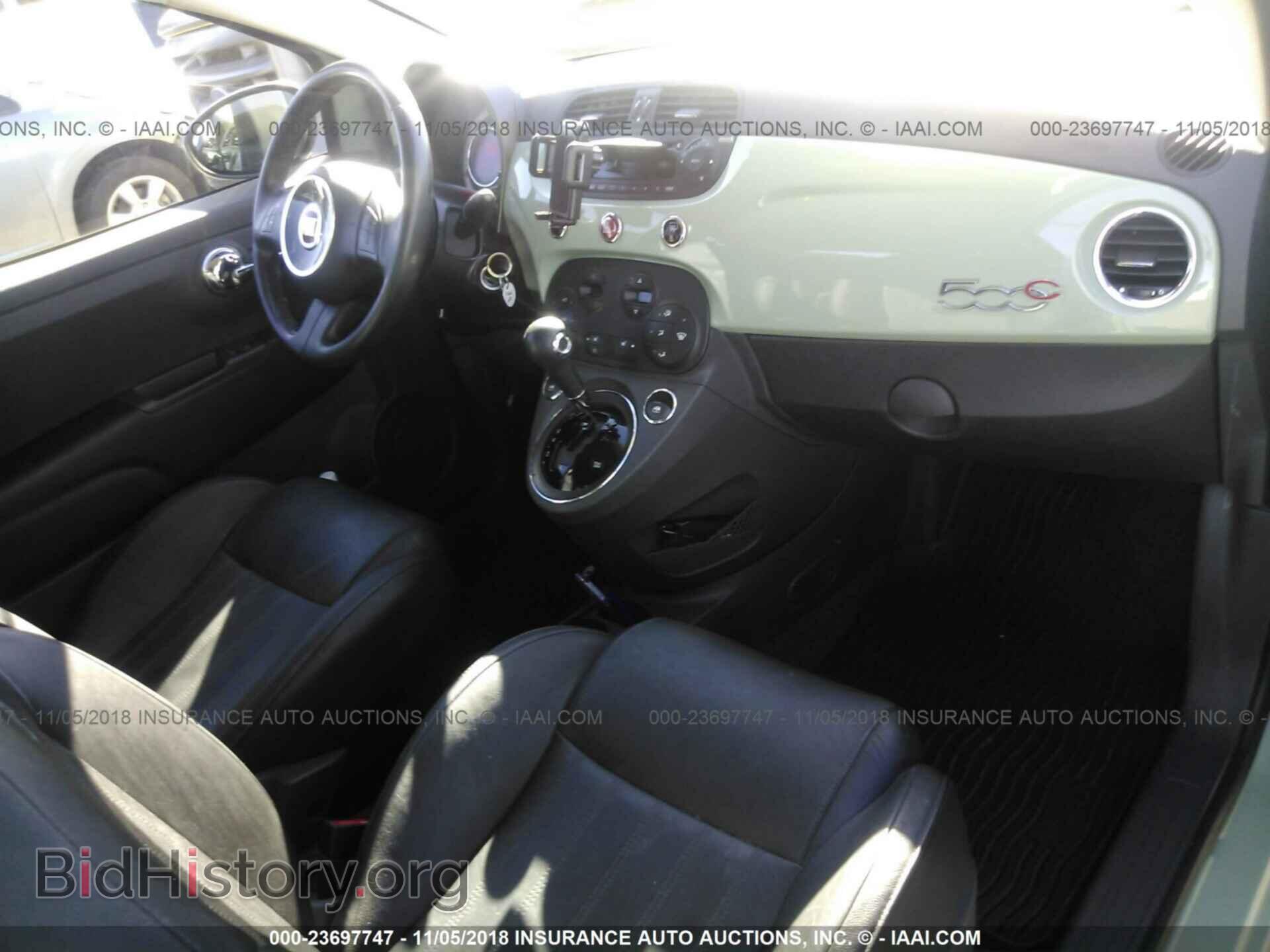2012 Fiat 500 - VIN: 3C3CFFERXCT223244 - Фото 5