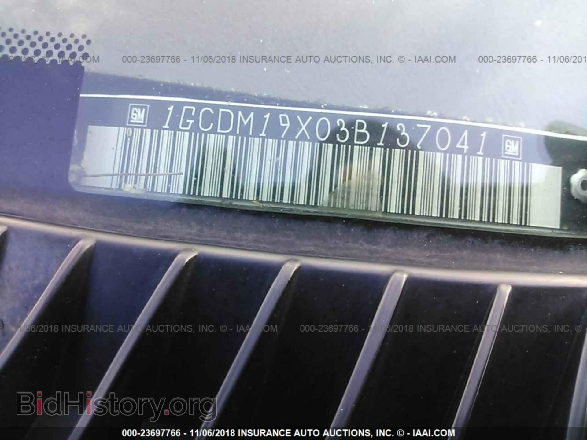 2003 CHEVROLET ASTRO - VIN: 1GCDM19X03B137041 - Фото 9
