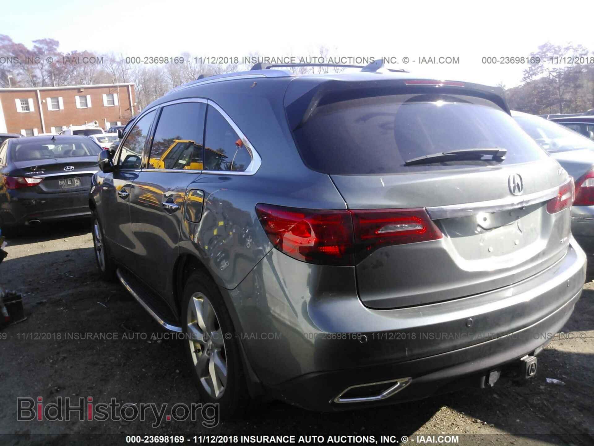 2015 ACURA MDX - VIN: 5FRYD4H81FB009775 - Фото 3