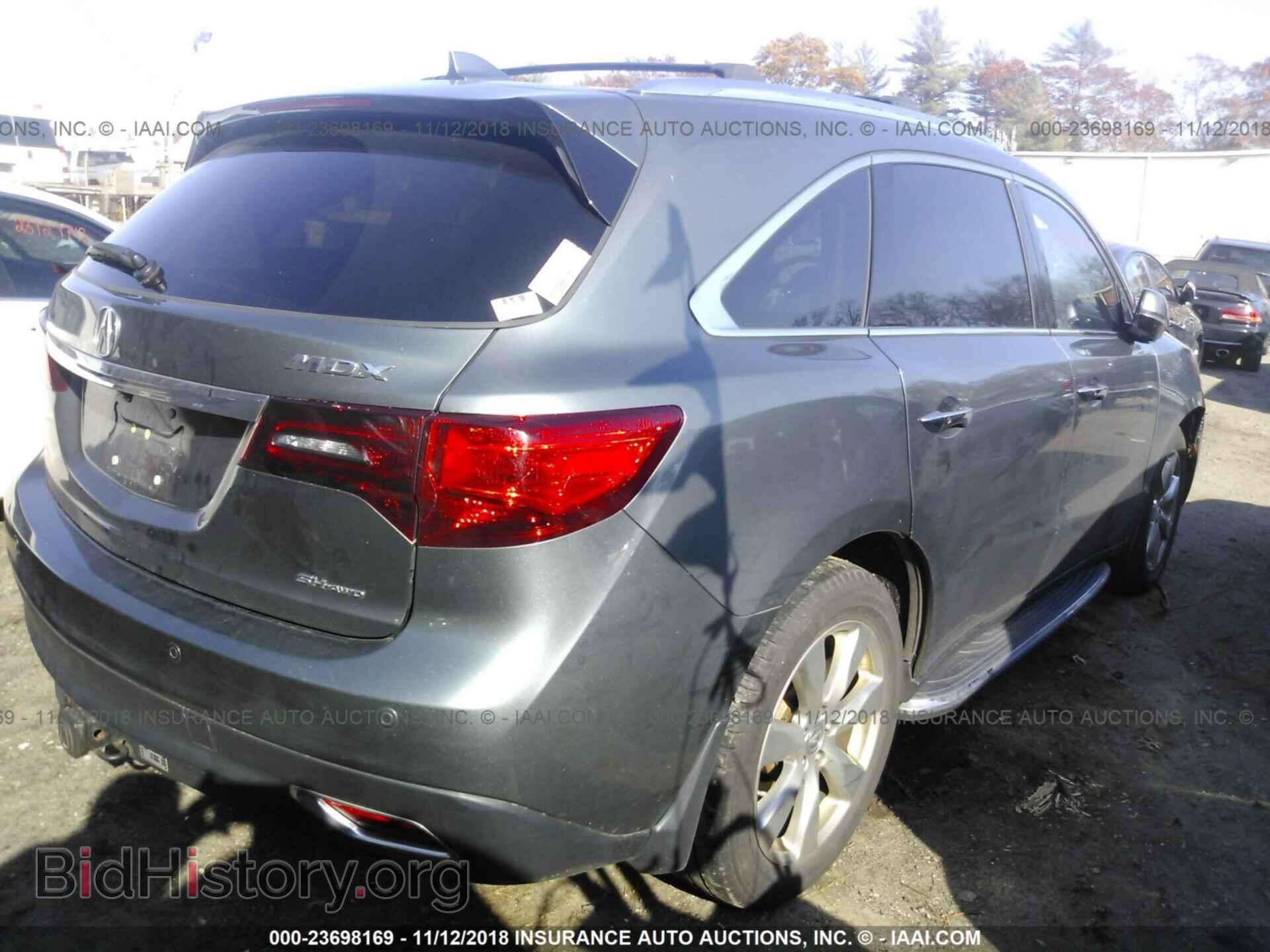 2015 ACURA MDX - VIN: 5FRYD4H81FB009775 - Фото 4