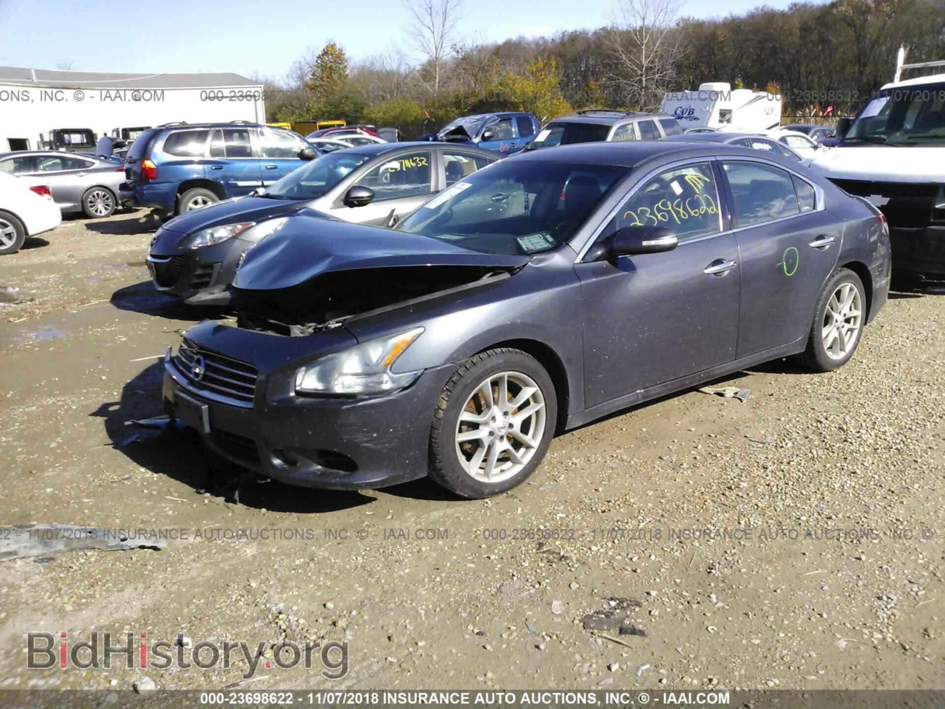 2011 Nissan Maxima - VIN: 1N4AA5AP1BC808536 - Фото 2