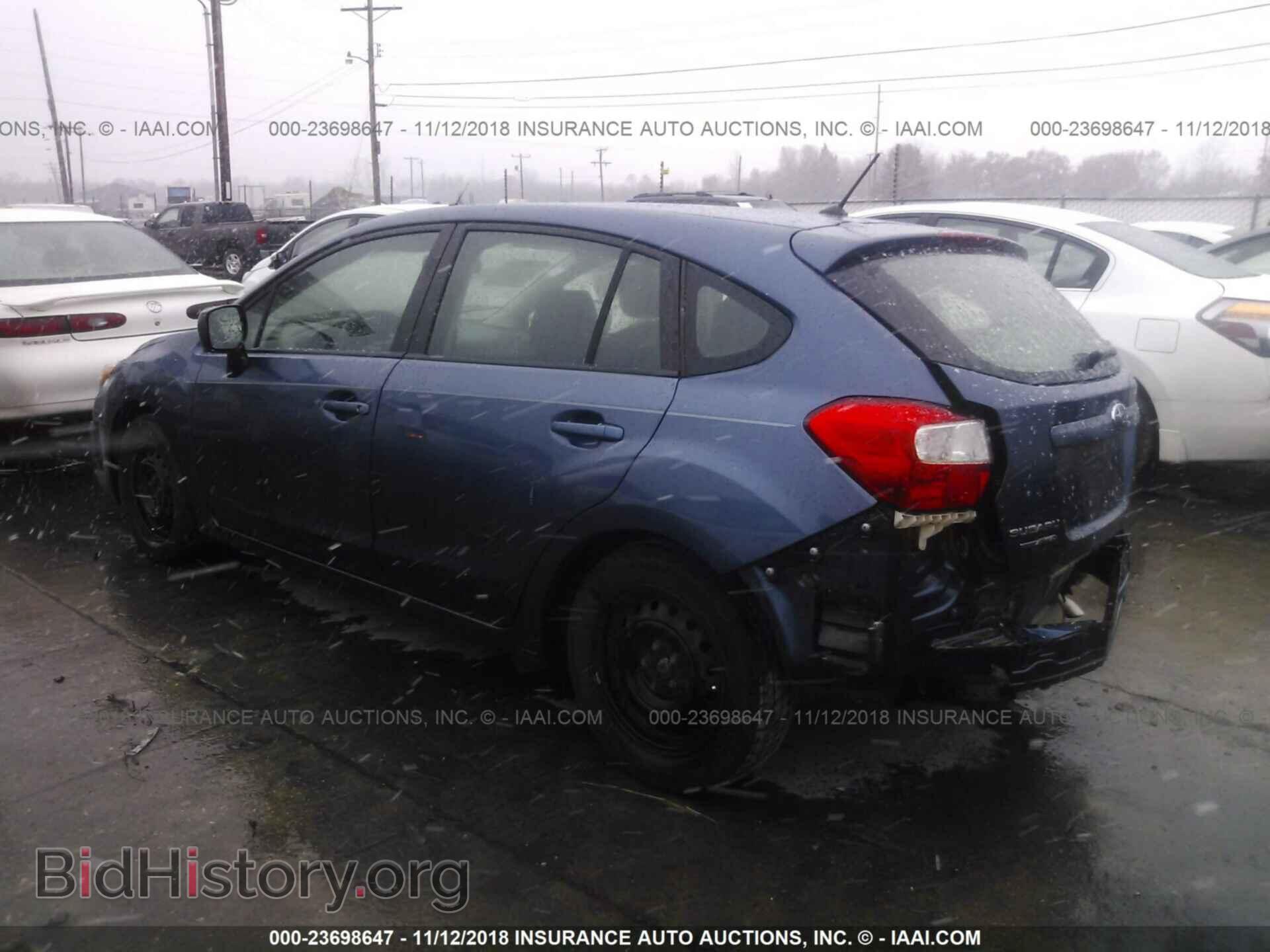 2012 SUBARU IMPREZA - VIN: JF1GPAA68CH206052 - Фото 3