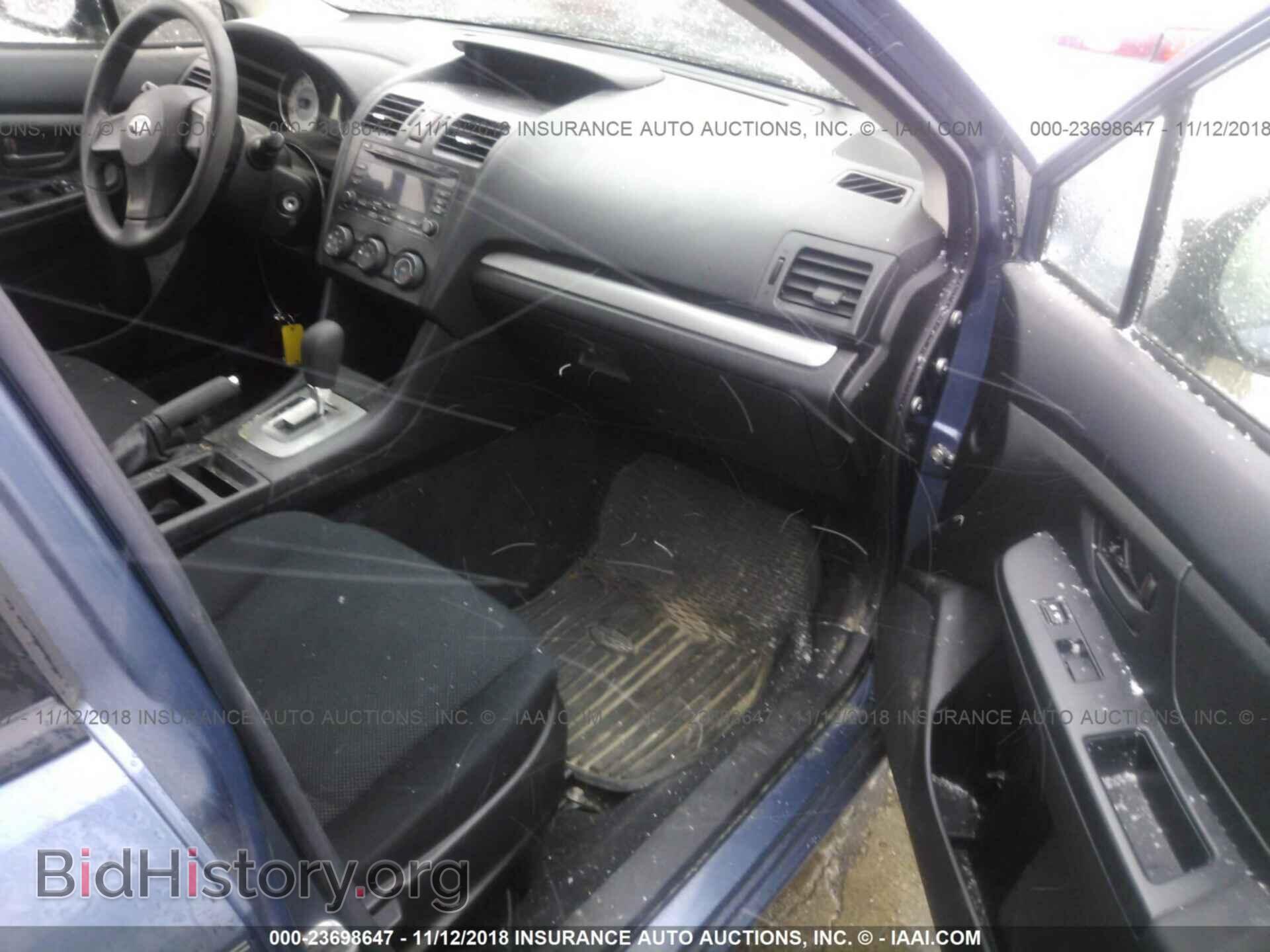 2012 SUBARU IMPREZA - VIN: JF1GPAA68CH206052 - Фото 5