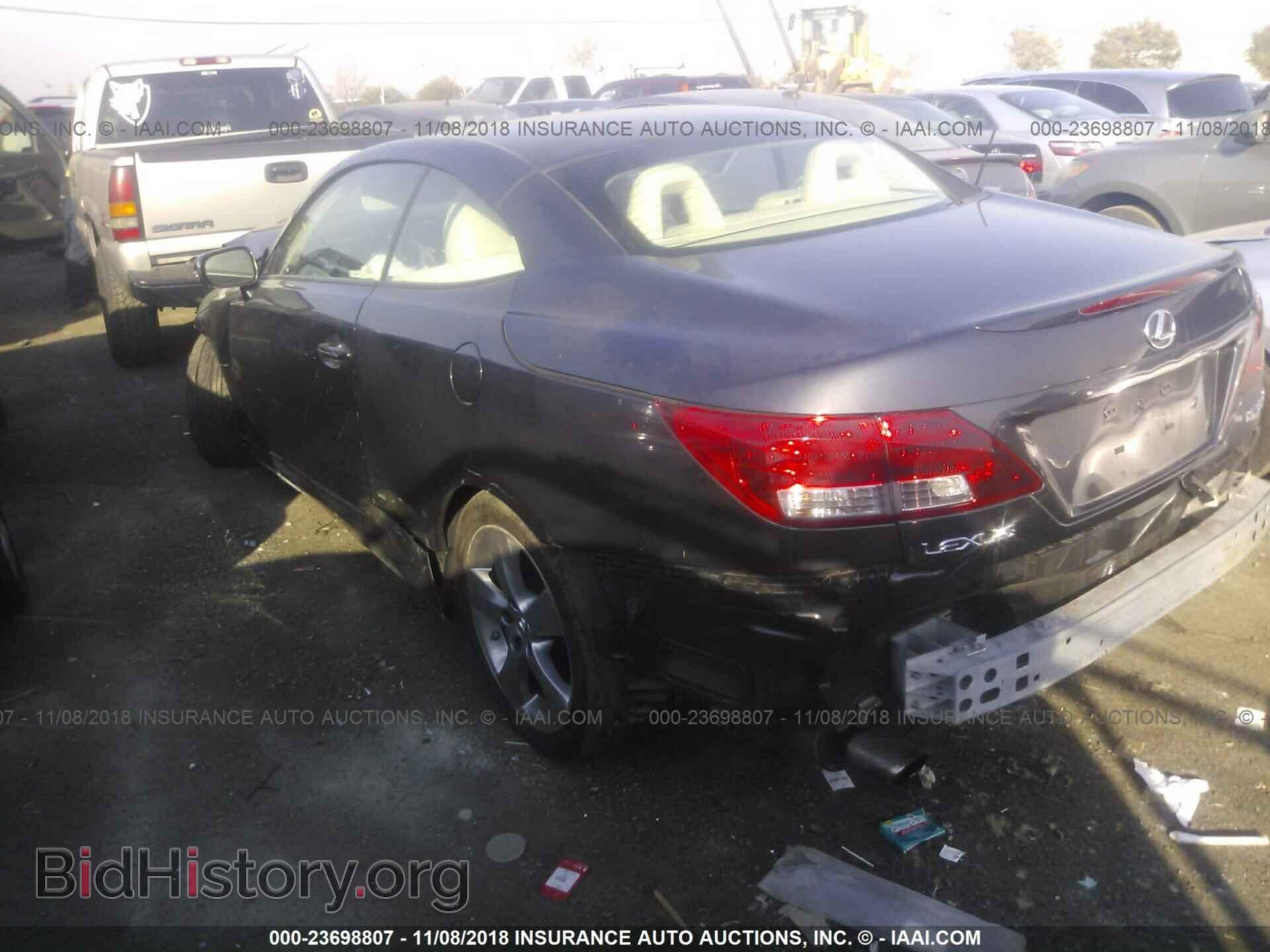 2010 LEXUS IS - VIN: JTHFE2C20A2503259 - Photo 3